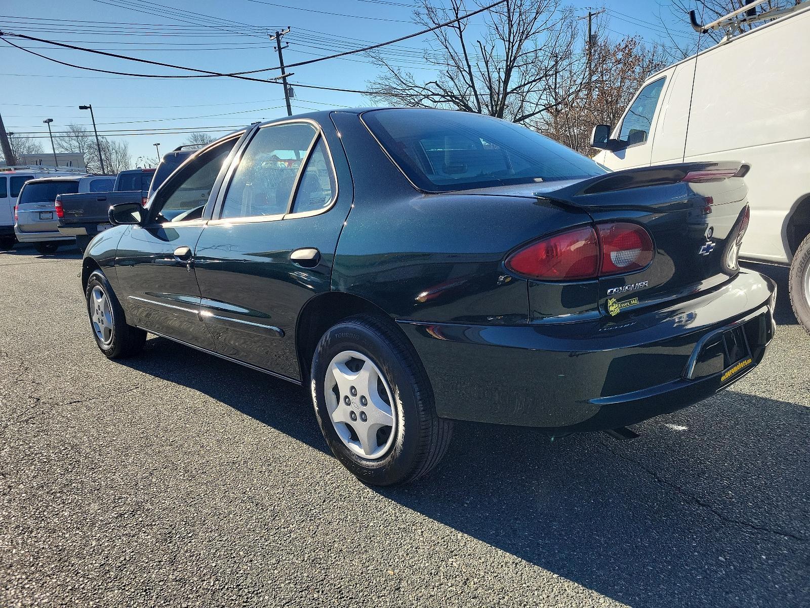 2002 Forest Green Metallic - 47U /Graphite - 12 Chevrolet Cavalier (1G1JC524327) with an 2.2L (134) SFI L4 2200 ENGINE engine, located at 50 Eastern Blvd., Essex, MD, 21221, (410) 686-3444, 39.304367, -76.484947 - Experience the appealing blend of practicality and performance in this 2002 Chevrolet Cavalier 4dr Sedan. Boasting a distinct Forest Green Metallic - 47U exterior, it turns heads with its timeless design and bold color. Plus, its Graphite - 12 interior offers uncompromised comfort and sophisticated - Photo #5