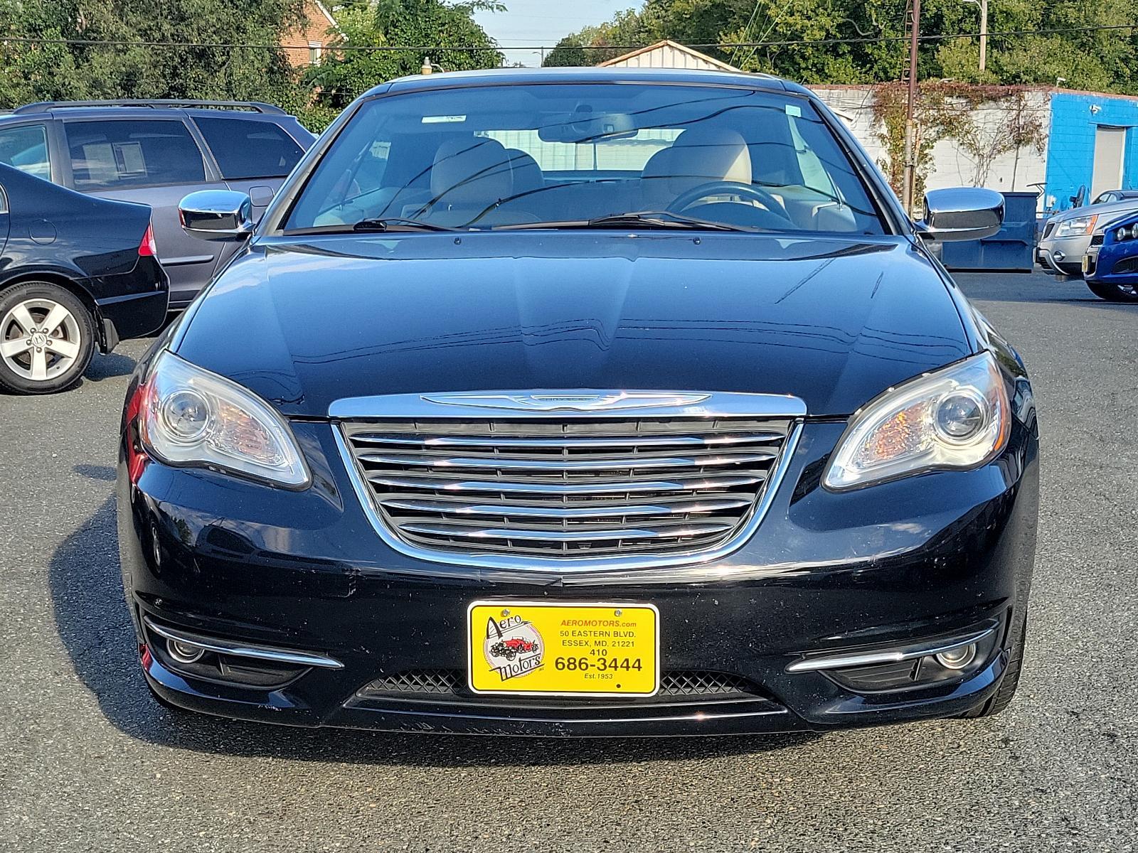 2011 Black - PX8 /Black/Light Frost Beige - DLXL Chrysler 200 Limited (1C3BC7EG7BN) with an 3.6L VVT FLEX-FUEL 24-VALVE V6 ENGINE engine, located at 50 Eastern Blvd., Essex, MD, 21221, (410) 686-3444, 39.304367, -76.484947 - Introducing the magnificent 2011 Chrysler 200 Limited 2dr Convertible with an opulent glossy black exterior finish, in immaculate condition. The luxury inside matches the exterior, with a dual-tone black and light frost beige interior inviting you into a world of unparalleled comfort. Under the hood - Photo #1