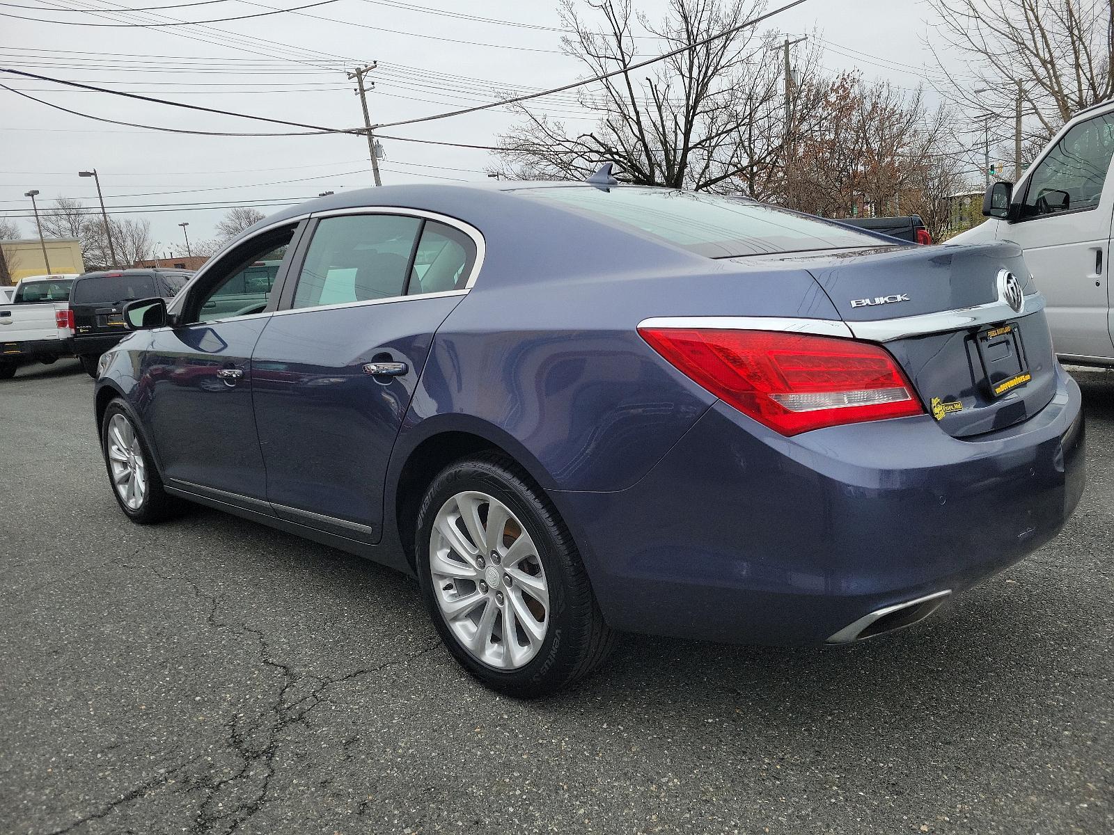 2014 Atlantis Blue Metallic - GWY /Ebony - H0Y Buick LaCrosse Leather (1G4GB5G3XEF) with an ENGINE, 3.6L SIDI DOHC V6 VVT engine, located at 50 Eastern Blvd., Essex, MD, 21221, (410) 686-3444, 39.304367, -76.484947 - Experience the epitome of luxury and performance with our stunning 2014 Buick LaCrosse Leather 4dr Sedan. Rising above the ordinary with an eye-catching Atlantis Blue Metallic exterior, this car is a proud testament to Buick's classic aesthetics. Complementing the beautiful exterior is an Ebony inte - Photo #5