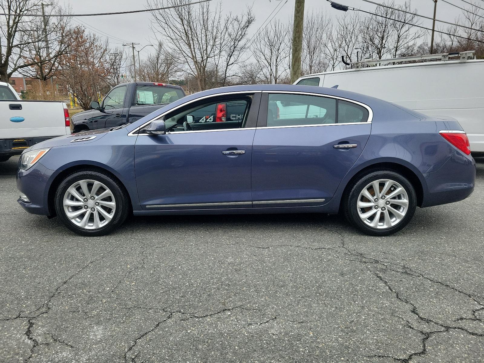 2014 Atlantis Blue Metallic - GWY /Ebony - H0Y Buick LaCrosse Leather (1G4GB5G3XEF) with an ENGINE, 3.6L SIDI DOHC V6 VVT engine, located at 50 Eastern Blvd., Essex, MD, 21221, (410) 686-3444, 39.304367, -76.484947 - Experience the epitome of luxury and performance with our stunning 2014 Buick LaCrosse Leather 4dr Sedan. Rising above the ordinary with an eye-catching Atlantis Blue Metallic exterior, this car is a proud testament to Buick's classic aesthetics. Complementing the beautiful exterior is an Ebony inte - Photo #6