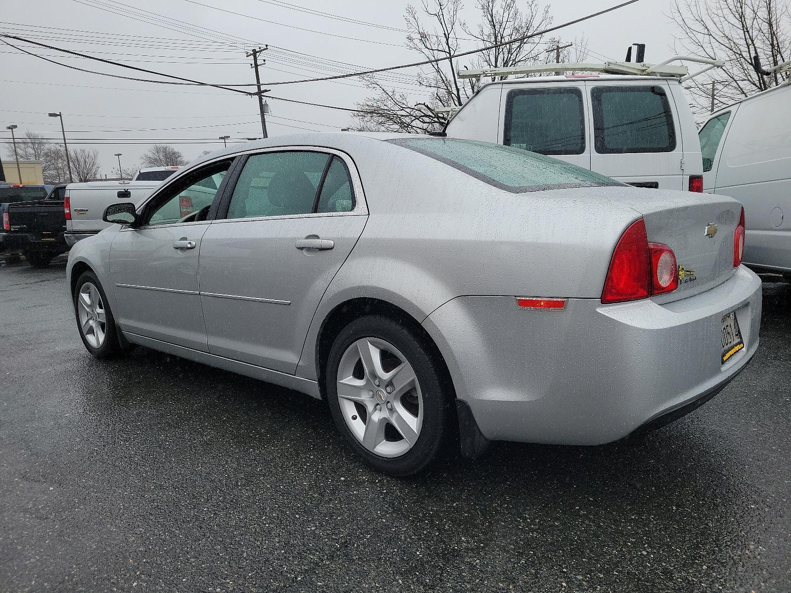 2011 Silver Ice Metallic - 17U /Titanium - 83B Chevrolet Malibu LS w/1LS (1G1ZB5E16BF) with an ENGINE, ECOTEC 2.4L DOHC, 16-VALVE, 4-CYLINDER VARIABLE VALVE TIMING MFI engine, located at 50 Eastern Blvd., Essex, MD, 21221, (410) 686-3444, 39.304367, -76.484947 - Experience the blend of comfort, practicality, and performance in this 2011 Chevrolet Malibu LS w/1LS, 4-door sedan, showcased in a radiant Silver Ice Metallic exterior. The striking silhouette elegantly complements the modern and sophisticated Titanium interiorheavily loaded to provide the utmost c - Photo #4
