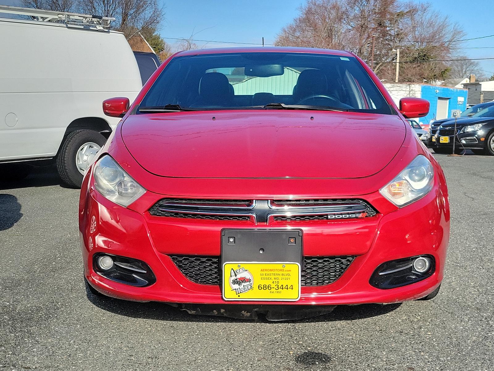 2013 Redline 2-Coat Pearl - PRM /Black - E7X9 Dodge Dart Limited (1C3CDFCA4DD) with an 2.0L I4 DOHC ENGINE engine, located at 50 Eastern Blvd., Essex, MD, 21221, (410) 686-3444, 39.304367, -76.484947 - Experience the perfect combination of power, style, and comfort with this 2013 Dodge Dart Limited 4dr sdn limited. Showcased in a vibrant Redline 2-coat Pearl Exterior with a sleek black interior, it is sure to make a bold statement on any road. Under the hood lies a robust 2.0L I4 DOHC Engine promi - Photo #1