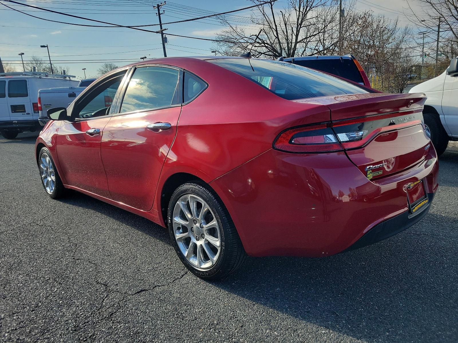 2013 Redline 2-Coat Pearl - PRM /Black - E7X9 Dodge Dart Limited (1C3CDFCA4DD) with an 2.0L I4 DOHC ENGINE engine, located at 50 Eastern Blvd., Essex, MD, 21221, (410) 686-3444, 39.304367, -76.484947 - Experience the perfect combination of power, style, and comfort with this 2013 Dodge Dart Limited 4dr sdn limited. Showcased in a vibrant Redline 2-coat Pearl Exterior with a sleek black interior, it is sure to make a bold statement on any road. Under the hood lies a robust 2.0L I4 DOHC Engine promi - Photo #5