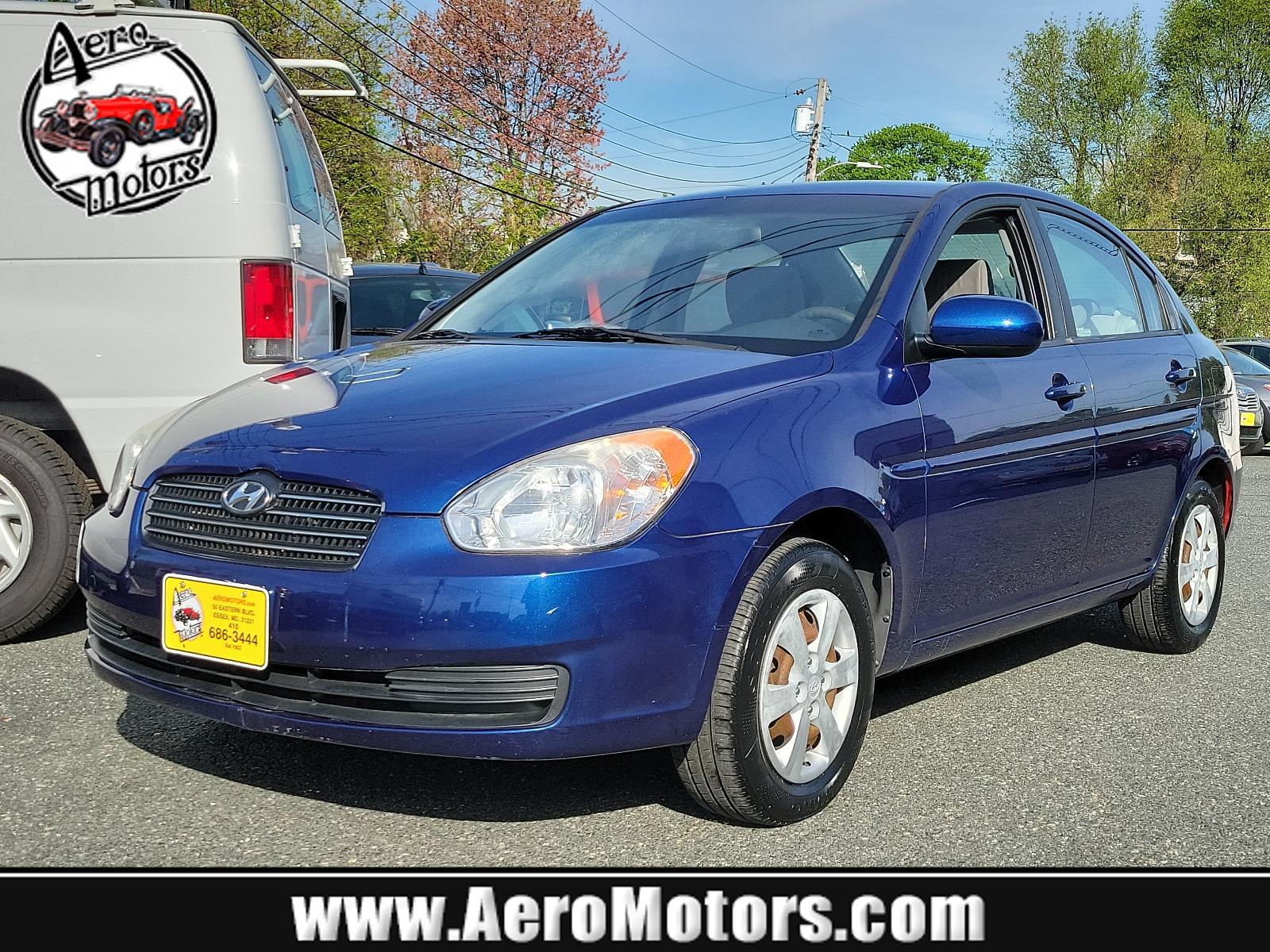 2011 Dark Sapphire Blue - 3E /Gray - FZ Hyundai Accent GLS (KMHCN4AC3BU) with an 1.6L DOHC MPI CVVT 16-valve I4 engine engine, located at 50 Eastern Blvd., Essex, MD, 21221, (410) 686-3444, 39.304367, -76.484947 - Step into sophistication and performance with our 2011 Hyundai Accent GLS 4dr Sedan Auto GLS. This top-tier ride is finished in an exquisite Dark Sapphire Blue - 3E exterior that is sure to turn heads. Slide into the comfortable Gray - FZ interior, where every detail has been designed with the drive - Photo #0