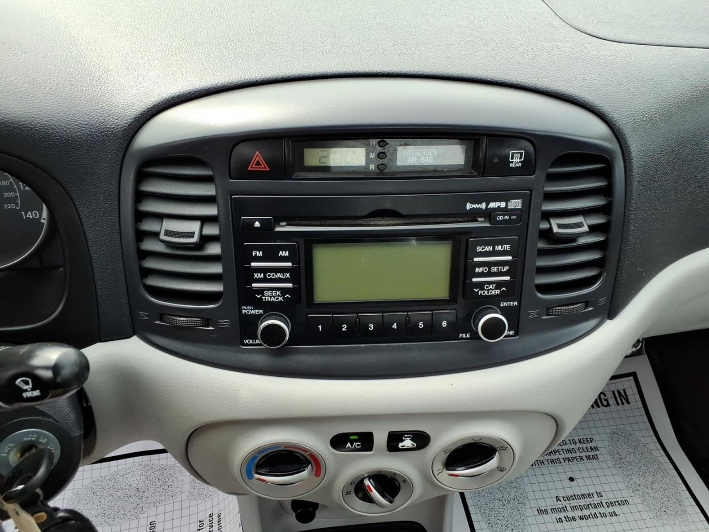 2009 Dk. Gray Hyundai ACCENT GLS (KMHCN46C59U) with an 1.6L 4 Cylinder Sequential-Port F.I. engine, Automatic transmission, located at 50 Eastern Blvd., Essex, MD, 21221, (410) 686-3444, 39.304367, -76.484947- Photo#14