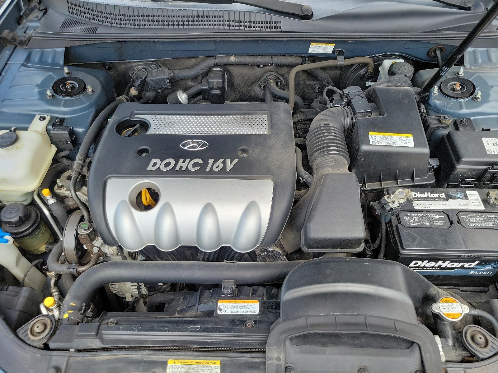 2006 Silver Blue - H1 /Gray - FZ Hyundai Sonata GLS (5NPEU46C46H) with an 2.4L DOHC MPI 16-valve I4 engine w/continuously variable valve timing (CVVT) engine, located at 50 Eastern Blvd., Essex, MD, 21221, (410) 686-3444, 39.304367, -76.484947 - Unveiling a meticulously maintained 2006 Hyundai Sonata GLS 4dr Sdn GLS i4 Auto that boasts an exquisite Silver Blue - H1 exterior with a refined Gray - FZ interior. This carefully used car is not just beautiful, but an equally dynamic performer, powered by a 2.4L DOHC MPI 16-valve I4 engine with Co - Photo #24