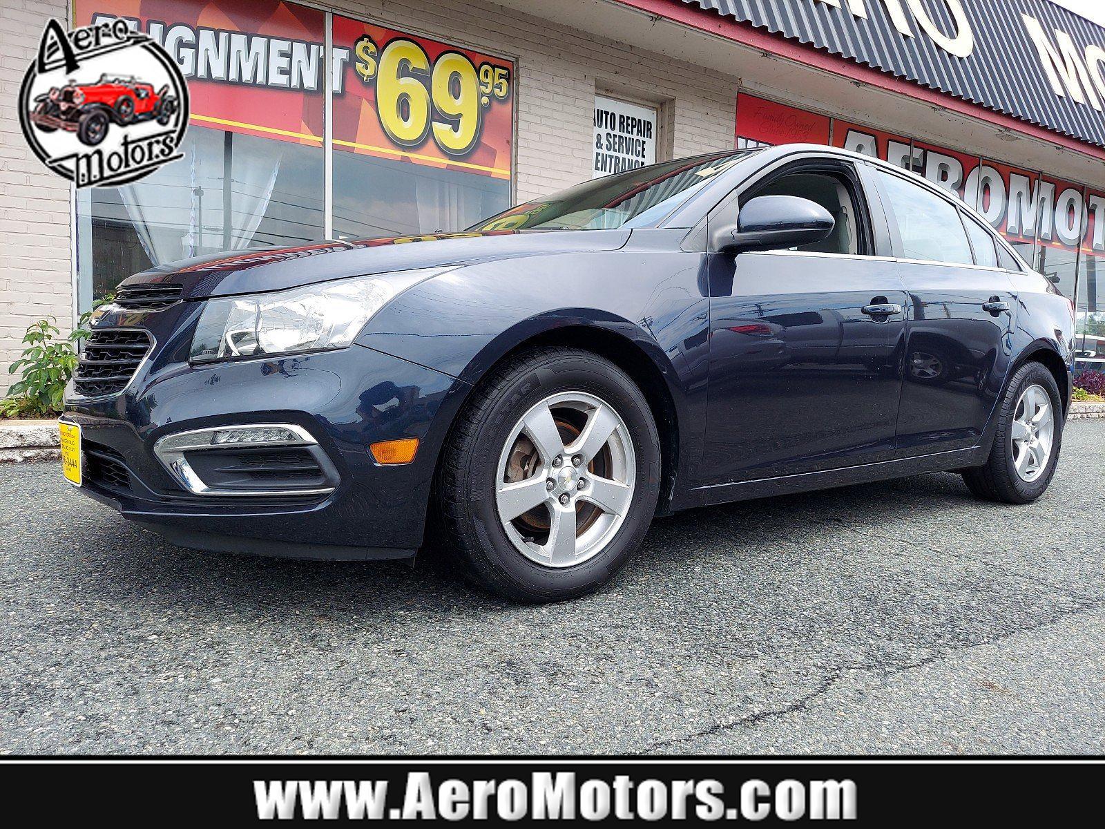 2016 BLUE /Medium Titanium CHEVROLET CRUZE LT (1G1PE5SB9G7) with an ENGINE, ECOTEC TURBO 1.4L VARIABLE VALVE TIMING DOHC 4-CYLINDER SEQUENTIAL MFI engine, located at 50 Eastern Blvd., Essex, MD, 21221, (410) 686-3444, 39.304367, -76.484947 - Proudly presenting our One Owner 2016 Chevrolet Cruze Limited LT Sedan in beautiful Blue Ray Metallic! Powered by an ECOTEC TurboCharged 1.4 Liter 4 Cylinder that generates 138hp while paired with a 6 Speed Automatic transmission. You'll enjoy brilliant driving dynamics in this Front Wheel Drive Sed - Photo #0