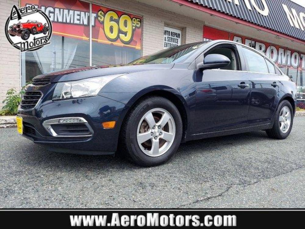 2016 Blue Ray Metallic /Medium Titanium Chevrolet Cruze Limited (1G1PE5SB9G7) with an 4 1.4L engine, Automatic transmission, located at 50 Eastern Blvd., Essex, MD, 21221, (410) 686-3444, 39.304367, -76.484947 - Proudly presenting our One Owner 2016 Chevrolet Cruze Limited LT Sedan in beautiful Blue Ray Metallic! Powered by an ECOTEC TurboCharged 1.4 Liter 4 Cylinder that generates 138hp while paired with a 6 Speed Automatic transmission. You'll enjoy brilliant driving dynamics in this Front Wheel Drive Sed - Photo #0