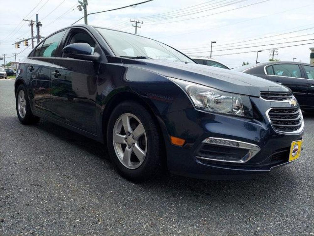 2016 Blue Ray Metallic /Medium Titanium Chevrolet Cruze Limited (1G1PE5SB9G7) with an 4 1.4L engine, Automatic transmission, located at 50 Eastern Blvd., Essex, MD, 21221, (410) 686-3444, 39.304367, -76.484947 - Proudly presenting our One Owner 2016 Chevrolet Cruze Limited LT Sedan in beautiful Blue Ray Metallic! Powered by an ECOTEC TurboCharged 1.4 Liter 4 Cylinder that generates 138hp while paired with a 6 Speed Automatic transmission. You'll enjoy brilliant driving dynamics in this Front Wheel Drive Sed - Photo #2