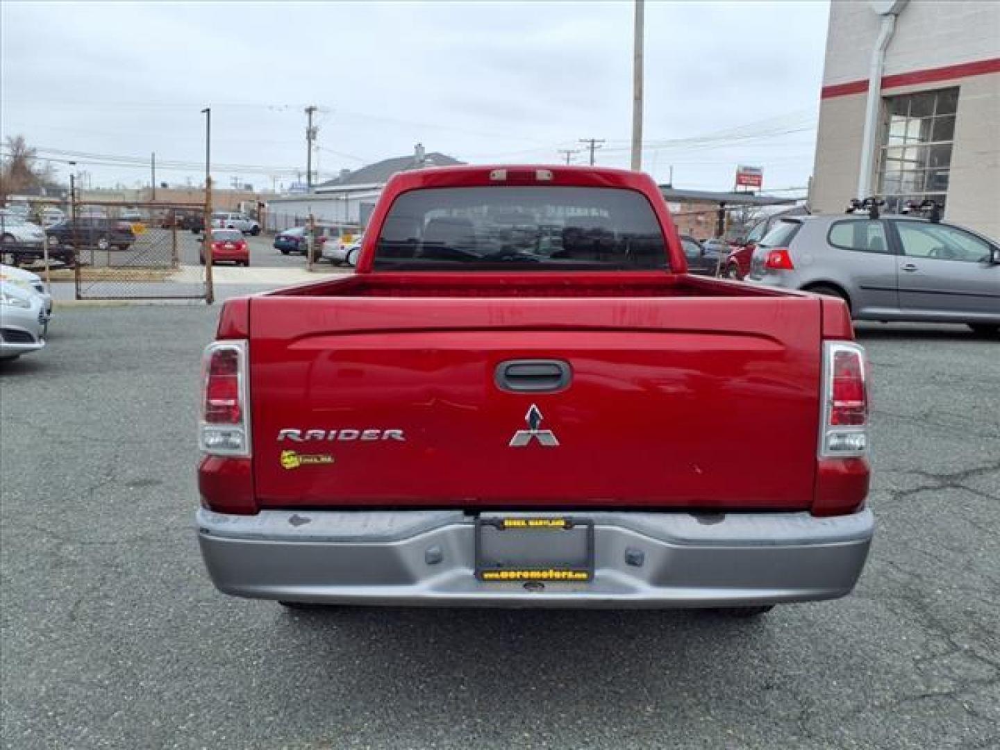 2008 Lava Red Mitsubishi Raider LS (1Z7HC22K38S) with an 3.7L 3.7L V6 210hp 235ft. lbs. Fuel Injected engine, 4-Speed Automatic transmission, located at 50 Eastern Blvd., Essex, MD, 21221, (410) 686-3444, 39.304367, -76.484947 - Photo#3