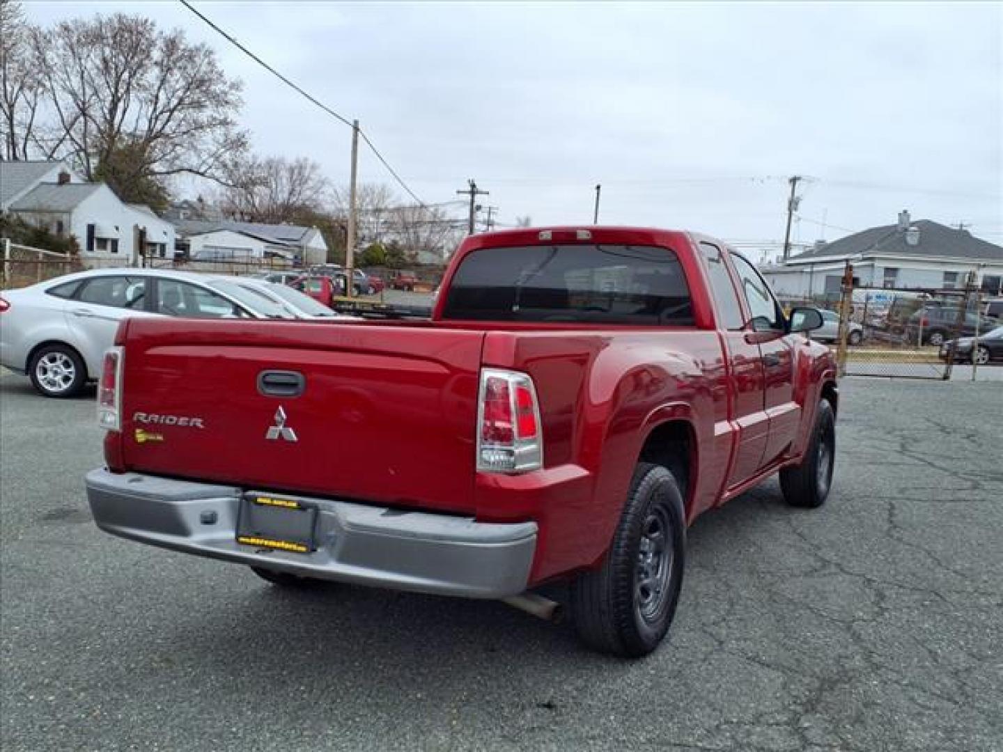 2008 Lava Red Mitsubishi Raider LS (1Z7HC22K38S) with an 3.7L 3.7L V6 210hp 235ft. lbs. Fuel Injected engine, 4-Speed Automatic transmission, located at 50 Eastern Blvd., Essex, MD, 21221, (410) 686-3444, 39.304367, -76.484947 - Photo#4