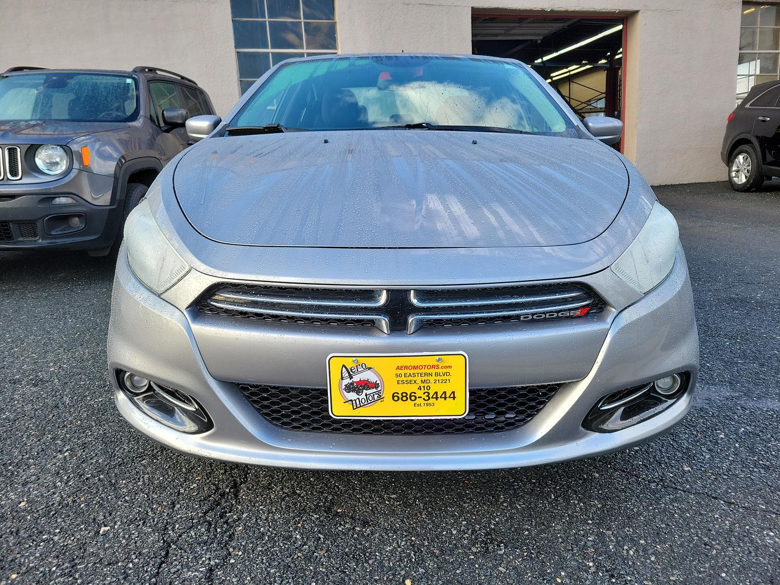 2016 QUARTZ /Black DODGE DART SXT Sport (1C3CDFFA7GD) with an ENGINE: 2.0L I4 DOHC engine, located at 50 Eastern Blvd., Essex, MD, 21221, (410) 686-3444, 39.304367, -76.484947 - Our 2016 Dodge Dart SXT Sedan is sleek and sporty in Billet Silver Metallic Clear Coat! Powered by a 2.4 Liter TigerShark 4 Cylinder that offers 184hp paired with a 6 Speed Automatic transmission. Our Front Wheel Drive sedan offers precise steering, steady handling, and near 35mpg on the highway whi - Photo #1