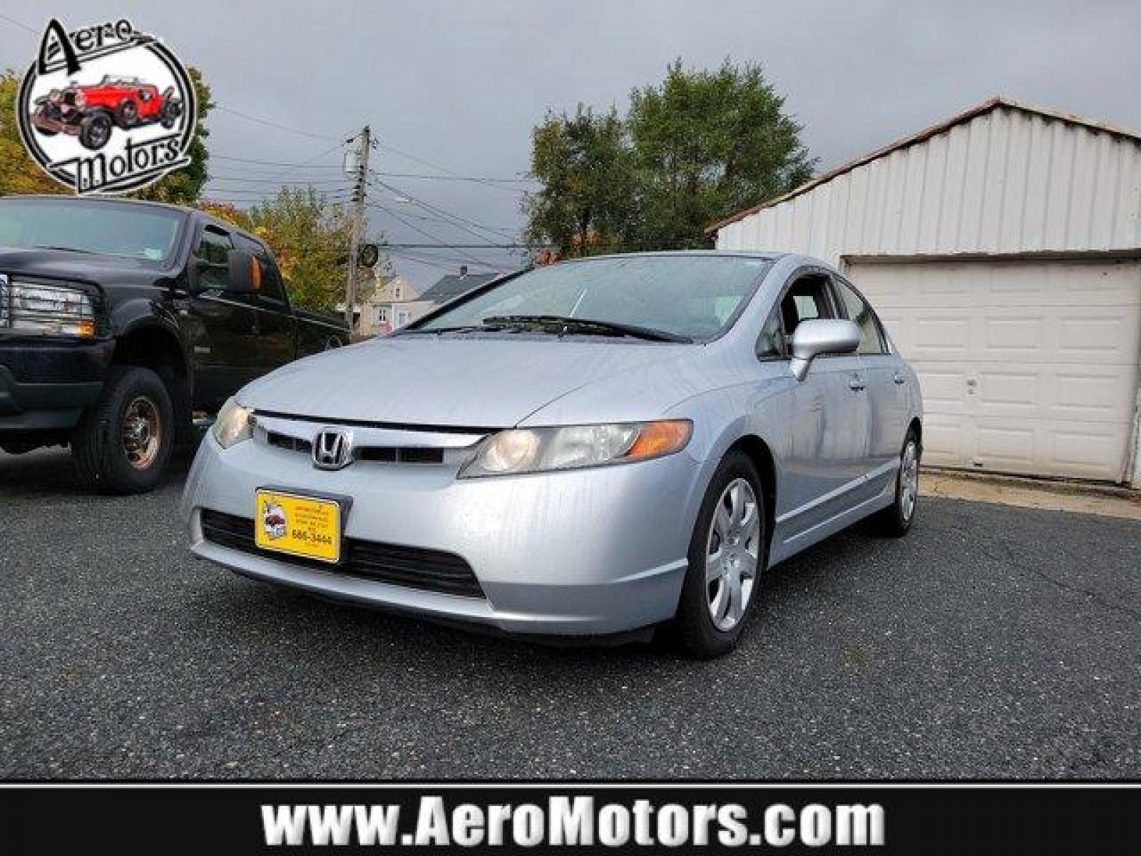 2008 Silver Honda Civic Sdn (2HGFA16578H) with an 4 1.8L engine, Automatic transmission, located at 50 Eastern Blvd., Essex, MD, 21221, (410) 686-3444, 39.304367, -76.484947 - Photo #0
