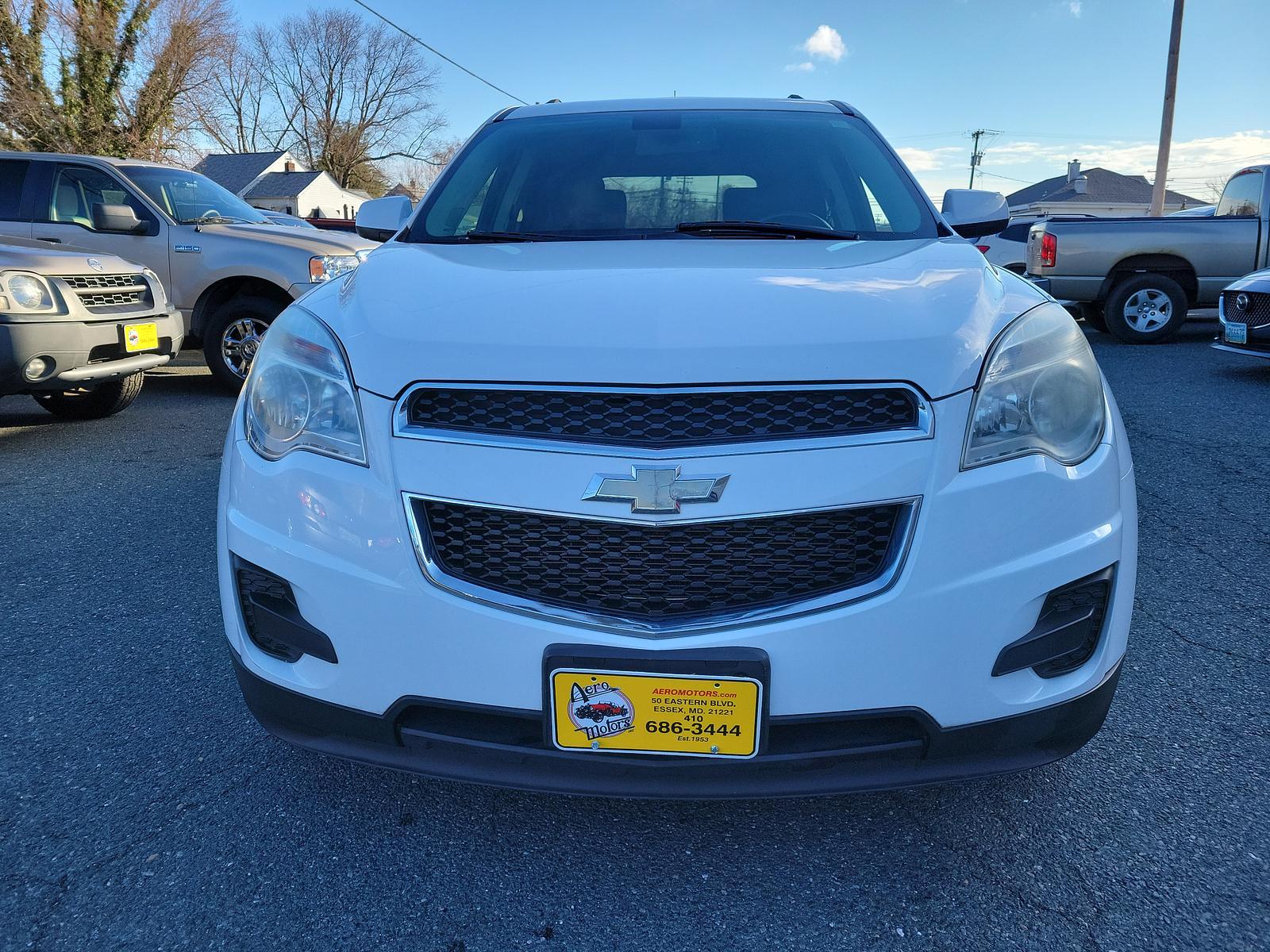2011 Summit White - GAZ /Jet Black - AFJ Chevrolet Equinox LT w/1LT (2CNFLEEC3B6) with an ENGINE, 2.4L DOHC, 4-CYLINDER SIDI (SPARK IGNITION DIRECT INJECTION) engine, located at 50 Eastern Blvd., Essex, MD, 21221, (410) 686-3444, 39.304367, -76.484947 - <p>A practically perfect blend of utility, efficiency, and space, our 2011 Chevrolet Equinox 1LT AWD in Summit White takes you down the road with style and finesse! Powered by a 2.4 Liter 4 Cylinder that offers 182hp while paired with a smooth-shifting 6 Speed Automatic transmission. With this All W - Photo #1