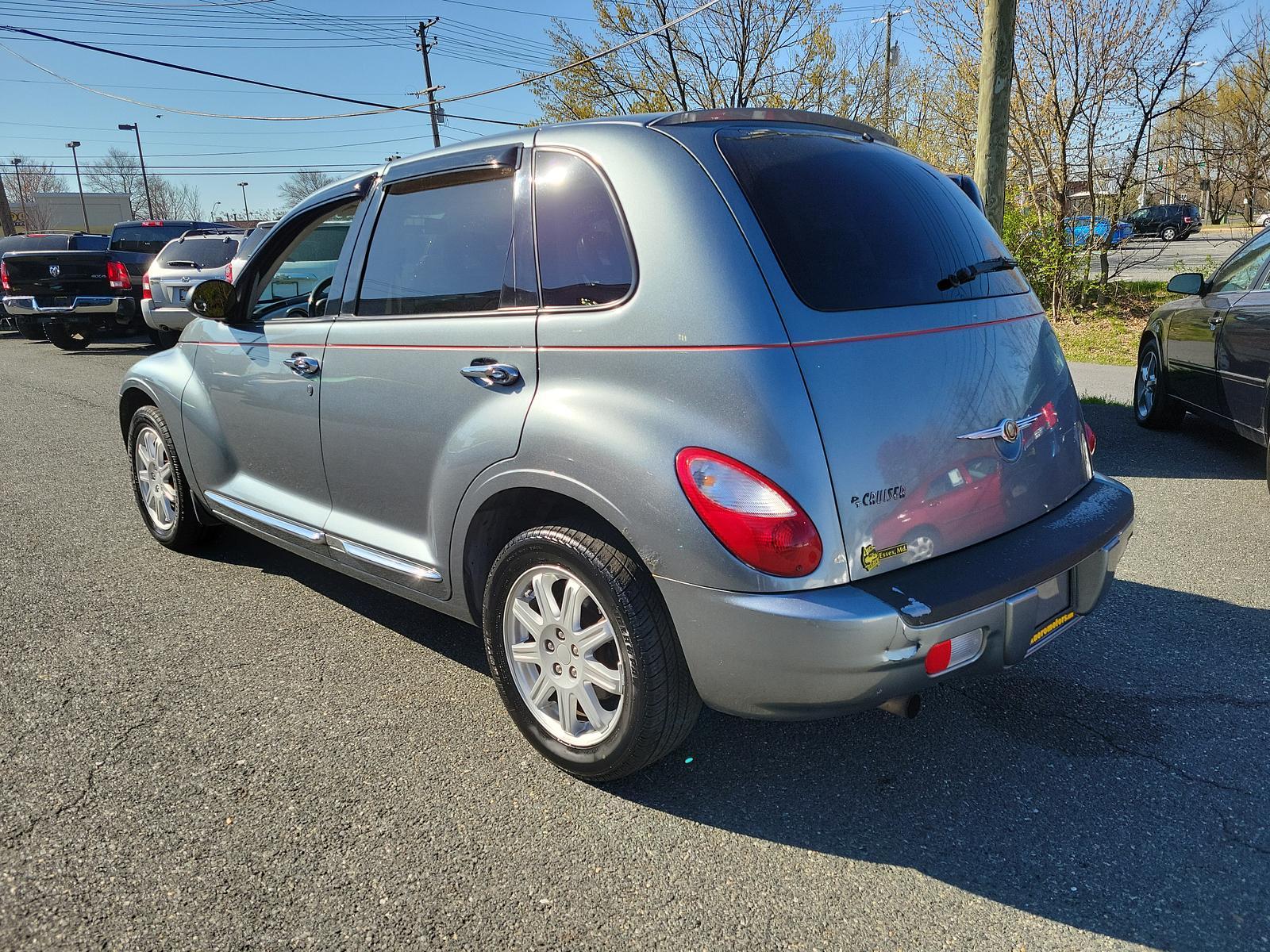 2010 Silver Steel Metallic - PA4 /Pastel slate gray - A8DA Chrysler PT Cruiser Classic (3A4GY5F95AT) with an 2.4L DOHC SMPI 16-VALVE I4 ENGINE engine, located at 50 Eastern Blvd., Essex, MD, 21221, (410) 686-3444, 39.304367, -76.484947 - <p>The best in retro styling, introducing our Chrysler 2010 PT Cruiser Classic Wagon with the Convenience Group showcased in Silver Steel Metallic. Powered by a 2.4 Liter 4 Cylinder generating 150hp paired to a smooth shifting 4 Speed Automatic transmission. This Front Wheel Drive wagon earns nearly - Photo #5