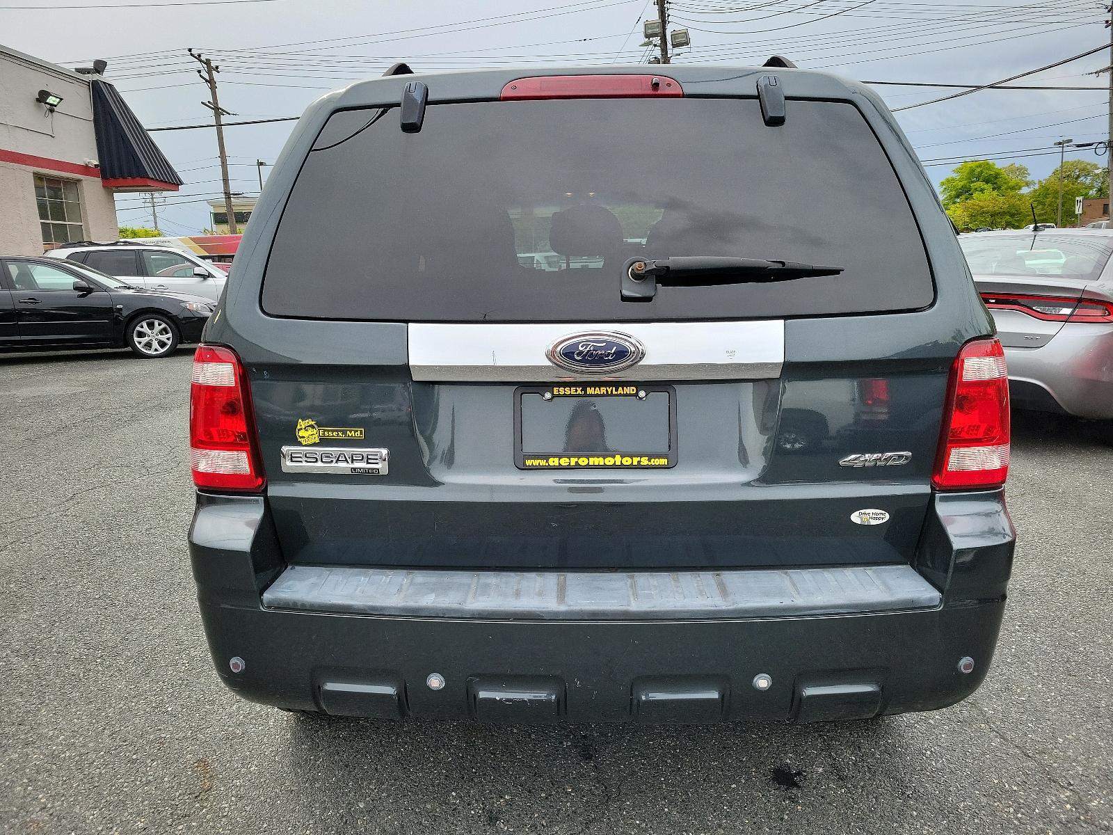 2008 Black Pearl Slate - T9 /Charcoal Black - 9 Ford Escape Limited (1FMCU94158K) with an 3.0L DOHC SEFI 24-VALVE V6 DURATEC ENGINE engine, located at 50 Eastern Blvd., Essex, MD, 21221, (410) 686-3444, 39.304367, -76.484947 - <p>A terrific blend of handling, style, and utility, our 2008 Ford Escape Limited 4X4 in Black Pearl Slate is an excellent choice for your transportation needs! Powered by a potent 3.0 Liter V6 that delivers 200hp while paired with a 4 Speed Automatic transmission for easy passing power. This nimble - Photo #4