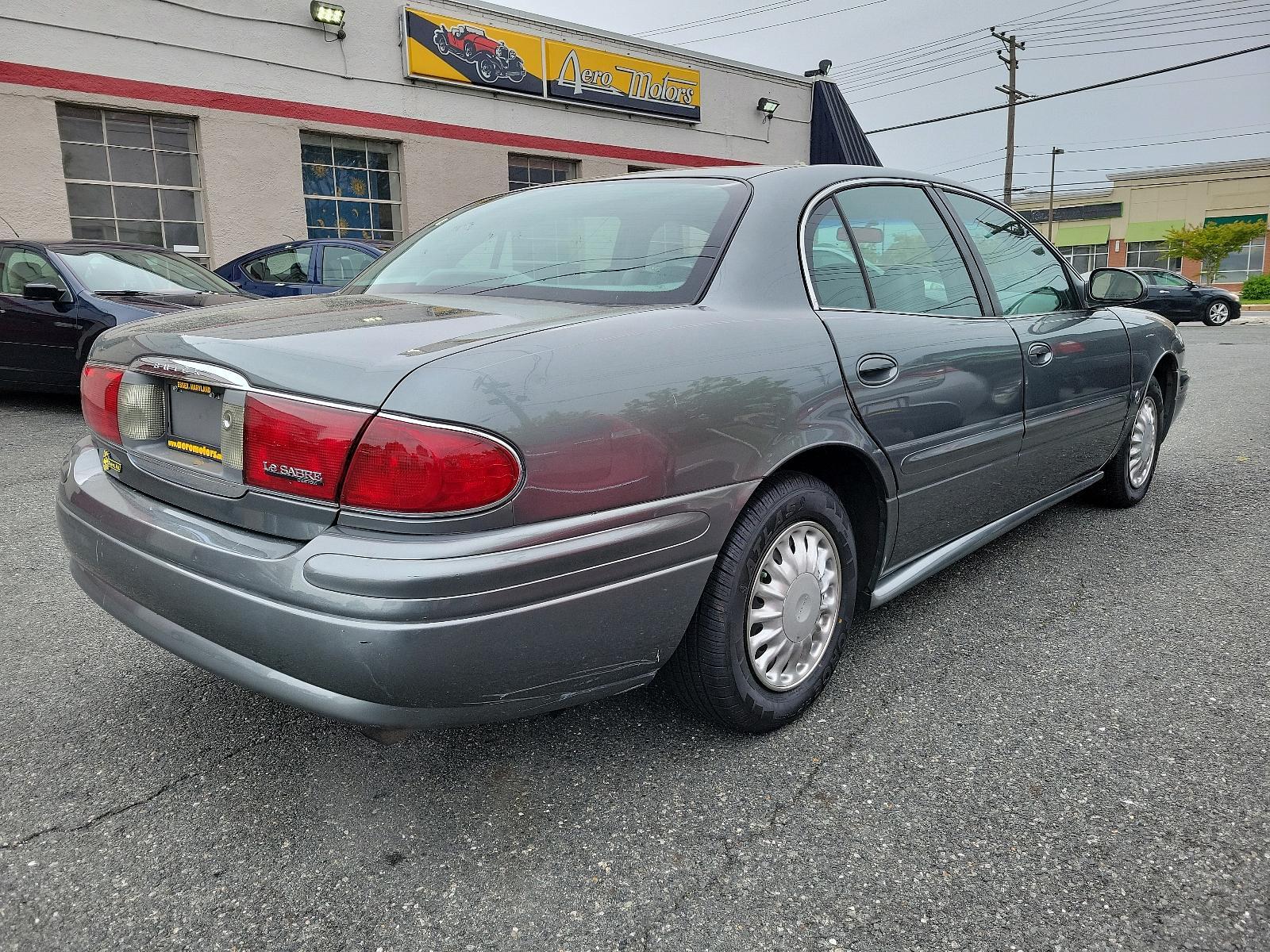 2004 Steelmist Metallic - 88U /Medium Gray - 17 Buick LeSabre Custom (1G4HP52K74U) with an ENGINE, 3.8L 3800 V6 SFI (205 HP [152.9 kW] @ 5200 rpm, 230 lb.-ft. [310.5 N-m] @ 4000 rpm) engine, located at 50 Eastern Blvd., Essex, MD, 21221, (410) 686-3444, 39.304367, -76.484947 - <p>Our great-looking 2004 Buick LeSabre Custom Sedan will turn heads in Steelmist Metallic. Powered by a 3.8 Liter V6 that provides 205hp connected to a 4 Speed Automatic transmission for easy passing. Our Front Wheel Drive sedan will secure up to 29mpg on the highway while showing off with great-lo - Photo #3