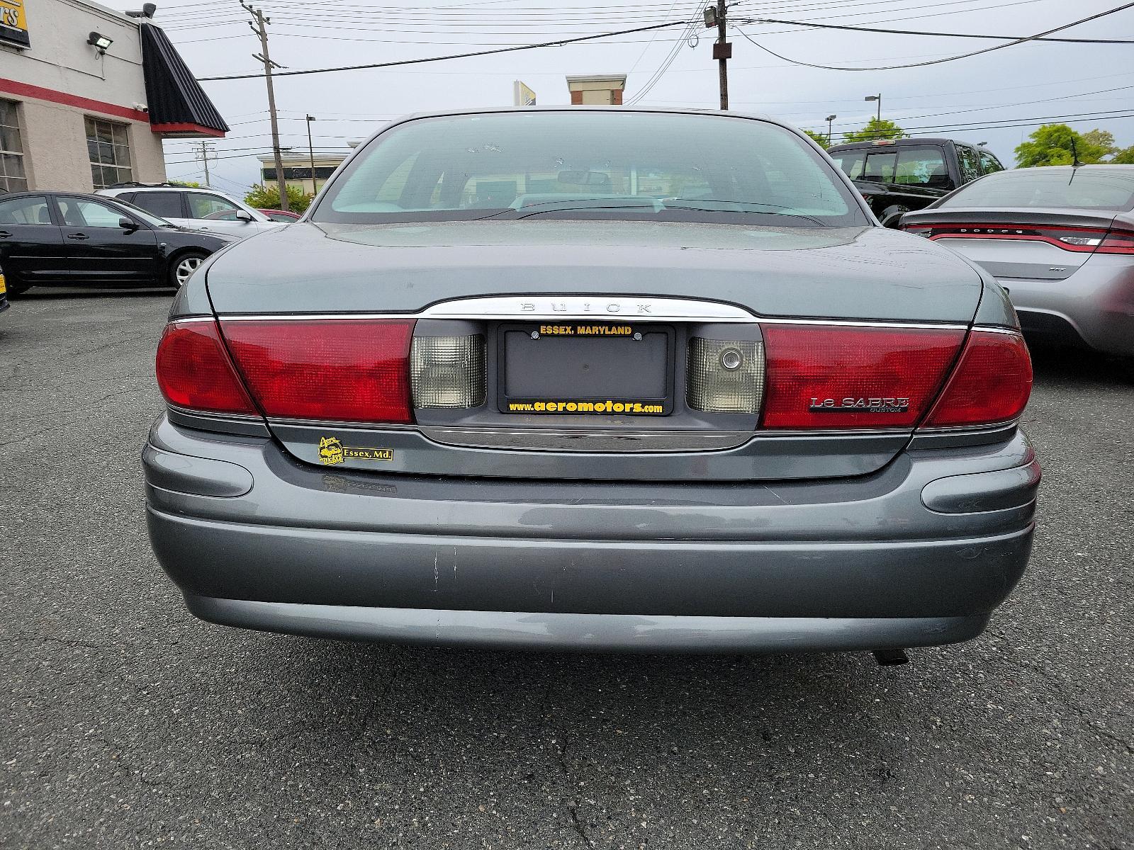 2004 Steelmist Metallic - 88U /Medium Gray - 17 Buick LeSabre Custom (1G4HP52K74U) with an ENGINE, 3.8L 3800 V6 SFI (205 HP [152.9 kW] @ 5200 rpm, 230 lb.-ft. [310.5 N-m] @ 4000 rpm) engine, located at 50 Eastern Blvd., Essex, MD, 21221, (410) 686-3444, 39.304367, -76.484947 - <p>Our great-looking 2004 Buick LeSabre Custom Sedan will turn heads in Steelmist Metallic. Powered by a 3.8 Liter V6 that provides 205hp connected to a 4 Speed Automatic transmission for easy passing. Our Front Wheel Drive sedan will secure up to 29mpg on the highway while showing off with great-lo - Photo #4