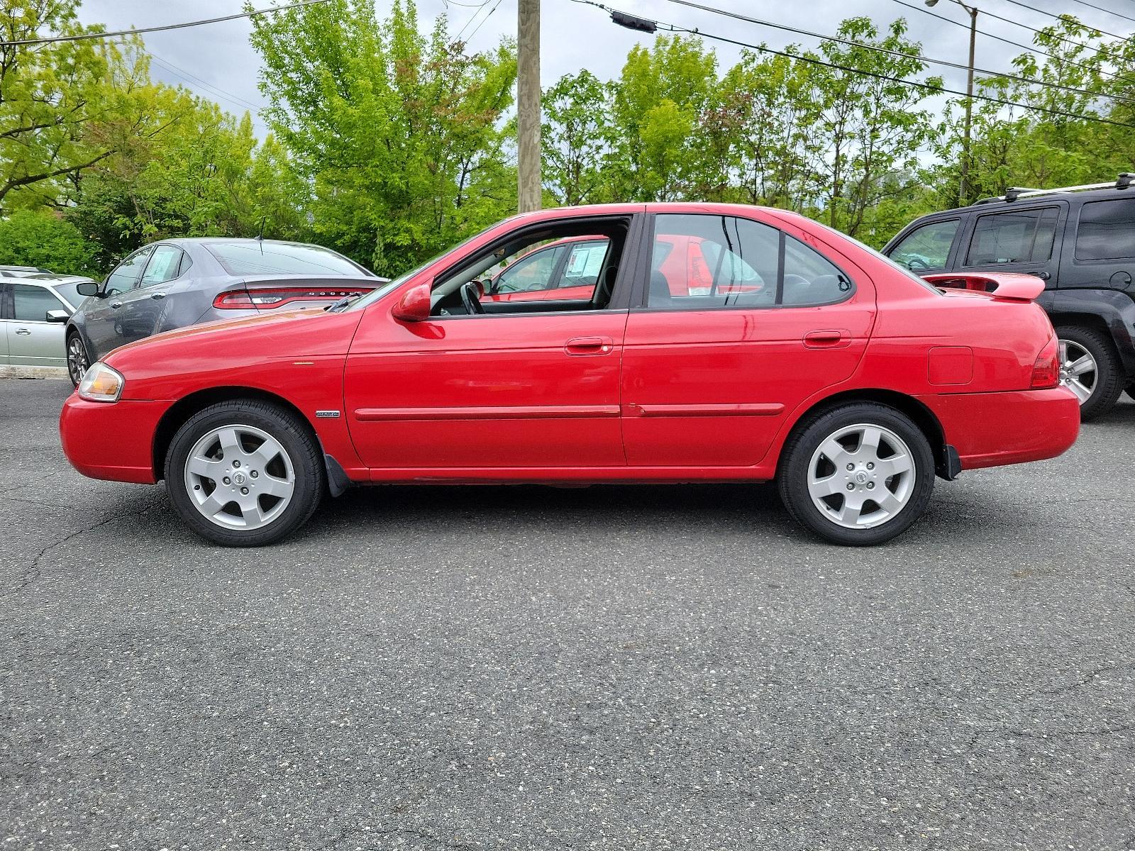 2006 Code Red - A20 /Charcoal - G Nissan Sentra 1.8 S (3N1CB51D06L) with an 1.8L SMPI DOHC 16-valve 4-cyl engine engine, located at 50 Eastern Blvd., Essex, MD, 21221, (410) 686-3444, 39.304367, -76.484947 - <p>Meet our 2006 Nissan Sentra S Sedan that looks sleek in Code Red! Powered by a 1.8 Liter 4 Cylinder generating 126hp connected to the 4 Speed Automatic transmission. This Front Wheel Drive sedan was built to perform while earning up to 34mpg on the highway! The exterior of our Sentra stands out w - Photo #5
