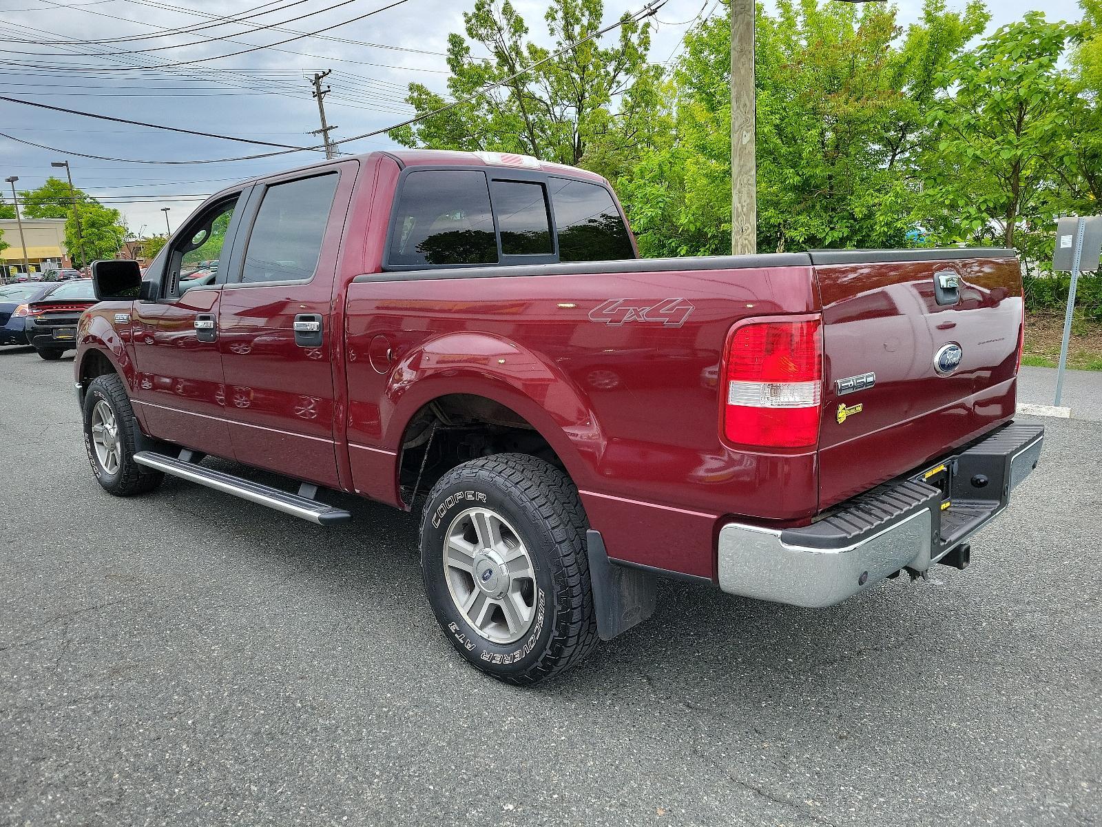 2006 Dark Toreador Red Metallic - JL /Flint - E Ford F-150 XLT (1FTPW14556F) with an 5.4L 3V EFI V8 ENGINE engine, located at 50 Eastern Blvd., Essex, MD, 21221, (410) 686-3444, 39.304367, -76.484947 - <p>This 2006 Ford F-150 XLT 4X4 SuperCrew is a thoroughly modern truck in Dark Toreador Metallic! Powered by a 5.4 Liter V8 generating 300hp while connected to the durable 4 Speed Automatic transmission with Overdrive to make the most of every drive. This Four Wheel Drive F-150 will take on your tou - Photo #5