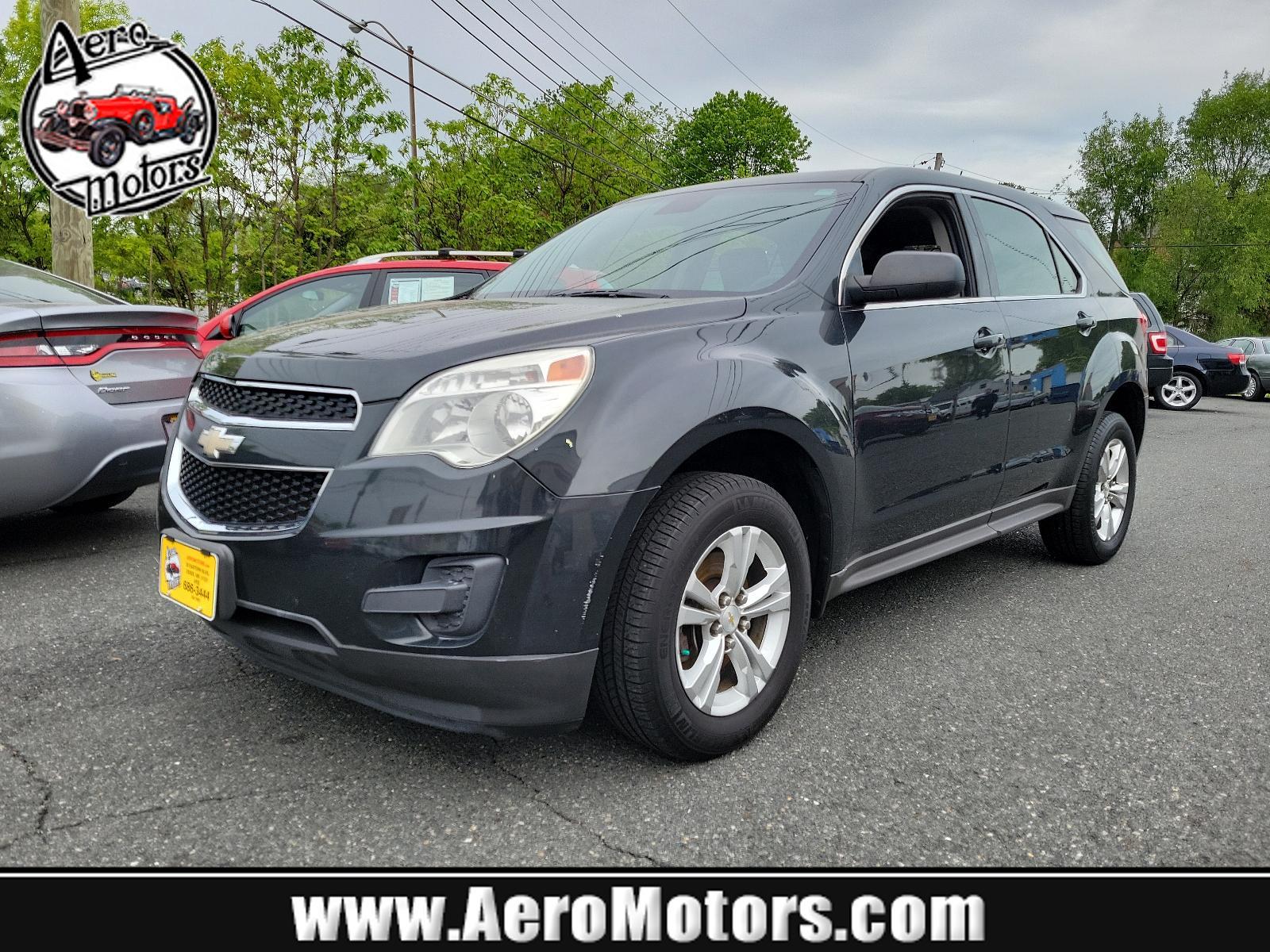 2013 Ashen Gray Metallic - GLJ /Jet Black - AFH Chevrolet Equinox LS (2GNALBEK9D1) with an ENGINE, 2.4L DOHC 4-CYLINDER SIDI (SPARK IGNITION DIRECT INJECTION) engine, located at 50 Eastern Blvd., Essex, MD, 21221, (410) 686-3444, 39.304367, -76.484947 - <p>Our attractive 2013 Chevrolet Equinox LS presented in Ashen Gray Metallic is sure to impress you! Powered by a 2.4 Liter 4 Cylinder that generates 182hp paired to a smooth-shifting 6 Speed Automatic transmission. Our Front Wheel Drive SUV will take you as far down the road as you need to go, scor - Photo #0