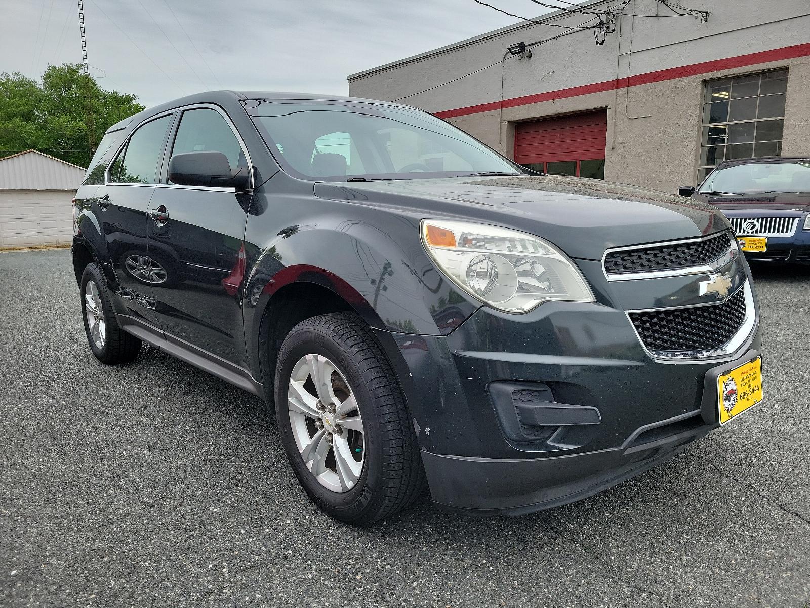 2013 Ashen Gray Metallic - GLJ /Jet Black - AFH Chevrolet Equinox LS (2GNALBEK9D1) with an ENGINE, 2.4L DOHC 4-CYLINDER SIDI (SPARK IGNITION DIRECT INJECTION) engine, located at 50 Eastern Blvd., Essex, MD, 21221, (410) 686-3444, 39.304367, -76.484947 - <p>Our attractive 2013 Chevrolet Equinox LS presented in Ashen Gray Metallic is sure to impress you! Powered by a 2.4 Liter 4 Cylinder that generates 182hp paired to a smooth-shifting 6 Speed Automatic transmission. Our Front Wheel Drive SUV will take you as far down the road as you need to go, scor - Photo #2