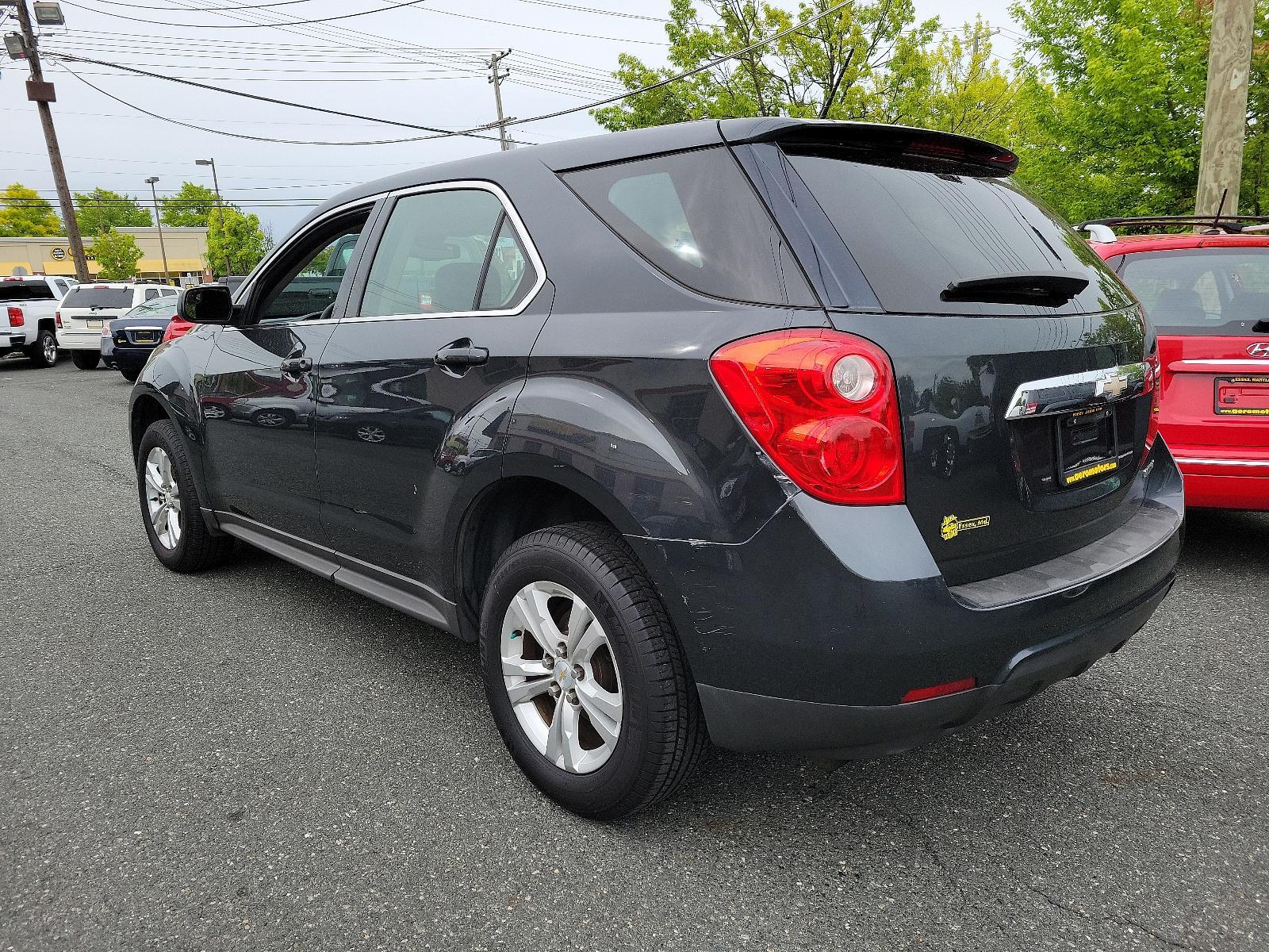 2013 Ashen Gray Metallic - GLJ /Jet Black - AFH Chevrolet Equinox LS (2GNALBEK9D1) with an ENGINE, 2.4L DOHC 4-CYLINDER SIDI (SPARK IGNITION DIRECT INJECTION) engine, located at 50 Eastern Blvd., Essex, MD, 21221, (410) 686-3444, 39.304367, -76.484947 - <p>Our attractive 2013 Chevrolet Equinox LS presented in Ashen Gray Metallic is sure to impress you! Powered by a 2.4 Liter 4 Cylinder that generates 182hp paired to a smooth-shifting 6 Speed Automatic transmission. Our Front Wheel Drive SUV will take you as far down the road as you need to go, scor - Photo #5