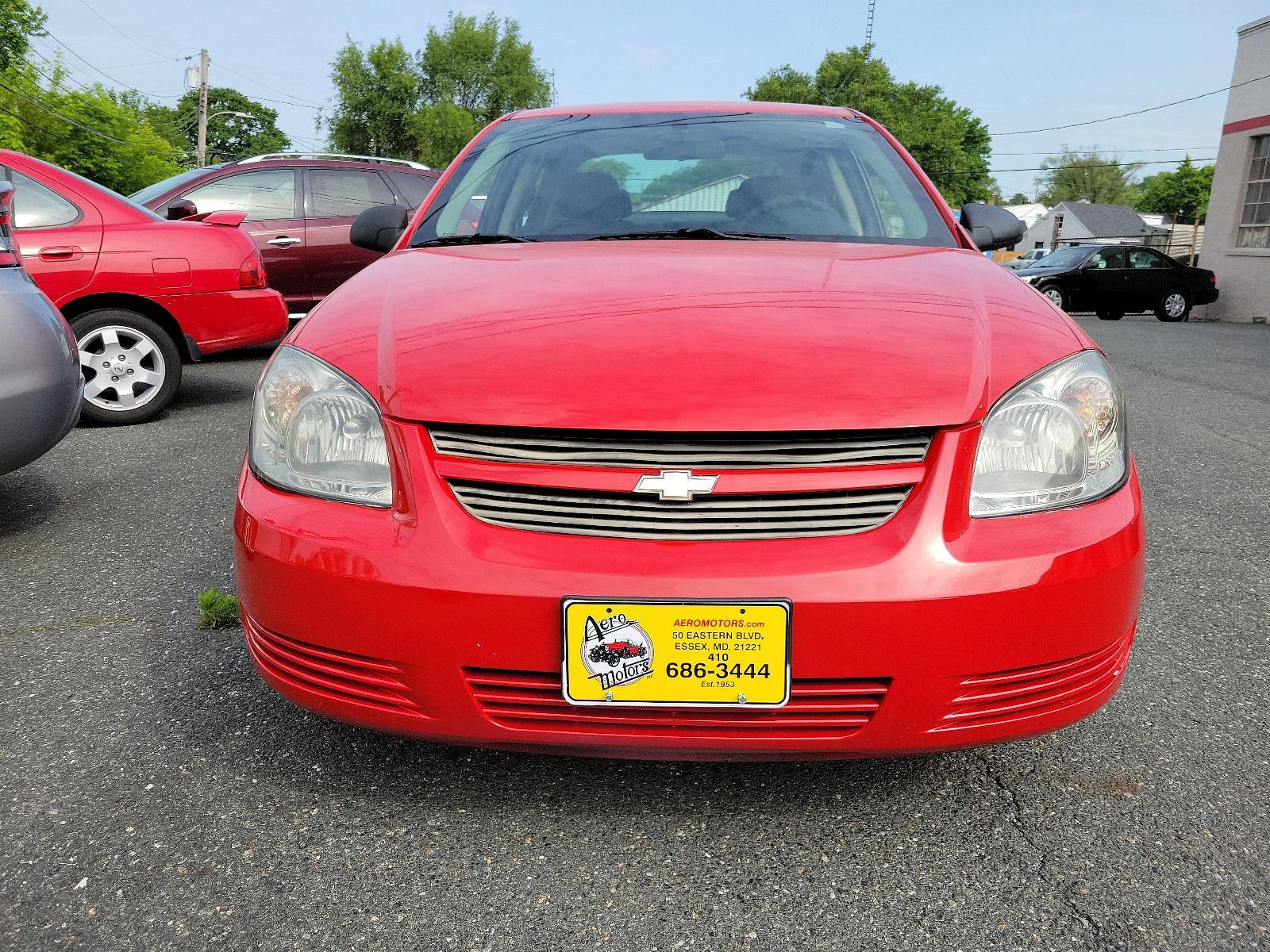 2010 Victory Red - 74U /Ebony - 192 Chevrolet Cobalt LT w/2LT (1G1AF5F54A7) with an ENGINE, ECOTEC 2.2L CONTINUOUS VARIABLE VALVE TIMING DOHC 4-CYLINDER MFI engine, located at 50 Eastern Blvd., Essex, MD, 21221, (410) 686-3444, 39.304367, -76.484947 - <p>Meet our 2010 Chevrolet Cobalt LT Sedan presented in Victory Red and offers a solid performance. Powered by a 2.2 Liter 4 Cylinder that generates 155hp while paired with a 4 Speed Automatic transmission. This efficient Front Wheel Drive scores near 33mpg on the highway. The outside of our Sedan i - Photo #1
