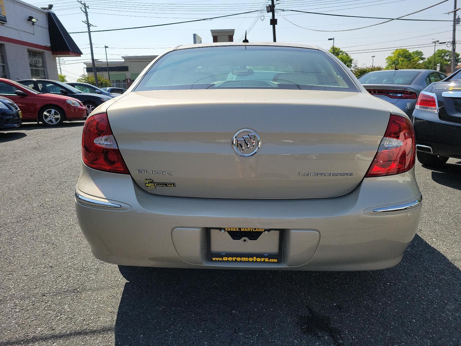2008 Gold Mist Metallic - 51U /Neutral - 53B Buick LaCrosse CX (2G4WC582581) with an ENGINE, 3.8L V6 SFI engine, located at 50 Eastern Blvd., Essex, MD, 21221, (410) 686-3444, 39.304367, -76.484947 - <p>Meet our incredible 2008 Buick LaCrosse CX Sedan presented in Gold Mist Metallic. Powered by a 3.8 Liter V6 that offers 200hp connected to a 4 Speed Automatic transmission. Our Front Wheel Drive sedan delivers a comfortable ride while rewarding you with up to 30mpg on the open road while showing - Photo #4