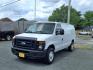 2014 White Ford E-Series E-250 (1FTNE2EW2ED) with an 4.6L 8 Cylinder Sequential-Port F.I. engine, Automatic transmission, located at 50 Eastern Blvd., Essex, MD, 21221, (410) 686-3444, 39.304367, -76.484947 - Photo#0