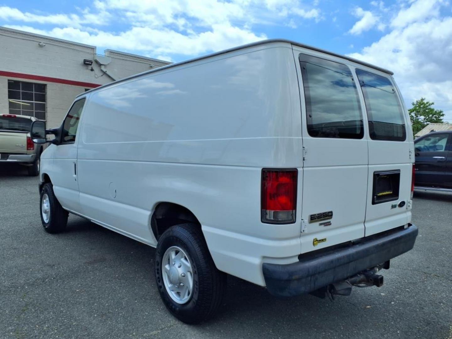 2014 White Ford E-Series E-250 (1FTNE2EW2ED) with an 4.6L 8 Cylinder Sequential-Port F.I. engine, Automatic transmission, located at 50 Eastern Blvd., Essex, MD, 21221, (410) 686-3444, 39.304367, -76.484947 - Photo#2