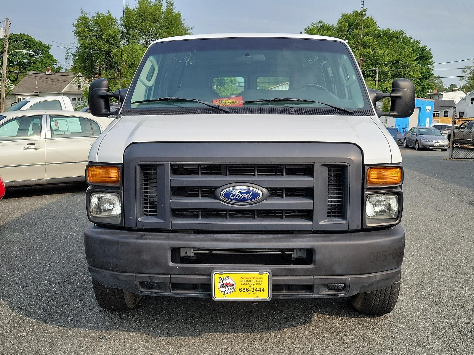 2014 Oxford White - YZ /Medium Flint - AE Ford Econoline Cargo Van Commercial (1FTNE2EW2ED) with an ENGINE: 4.6L EFI V8 FFV CAPABLE engine, located at 50 Eastern Blvd., Essex, MD, 21221, (410) 686-3444, 39.304367, -76.484947 - <p>Our durable 2014 Ford E-250 Econoline Commercial C<span style="color: var(--bs-card-color); font-weight: var(--bs-body-font-weight);">argo Van is shown in Oxford White. This time-tested workhorse is built on a rugged platform and is powered by a dependable 4.6 Liter V8 that offers 225hp and is co - Photo #1