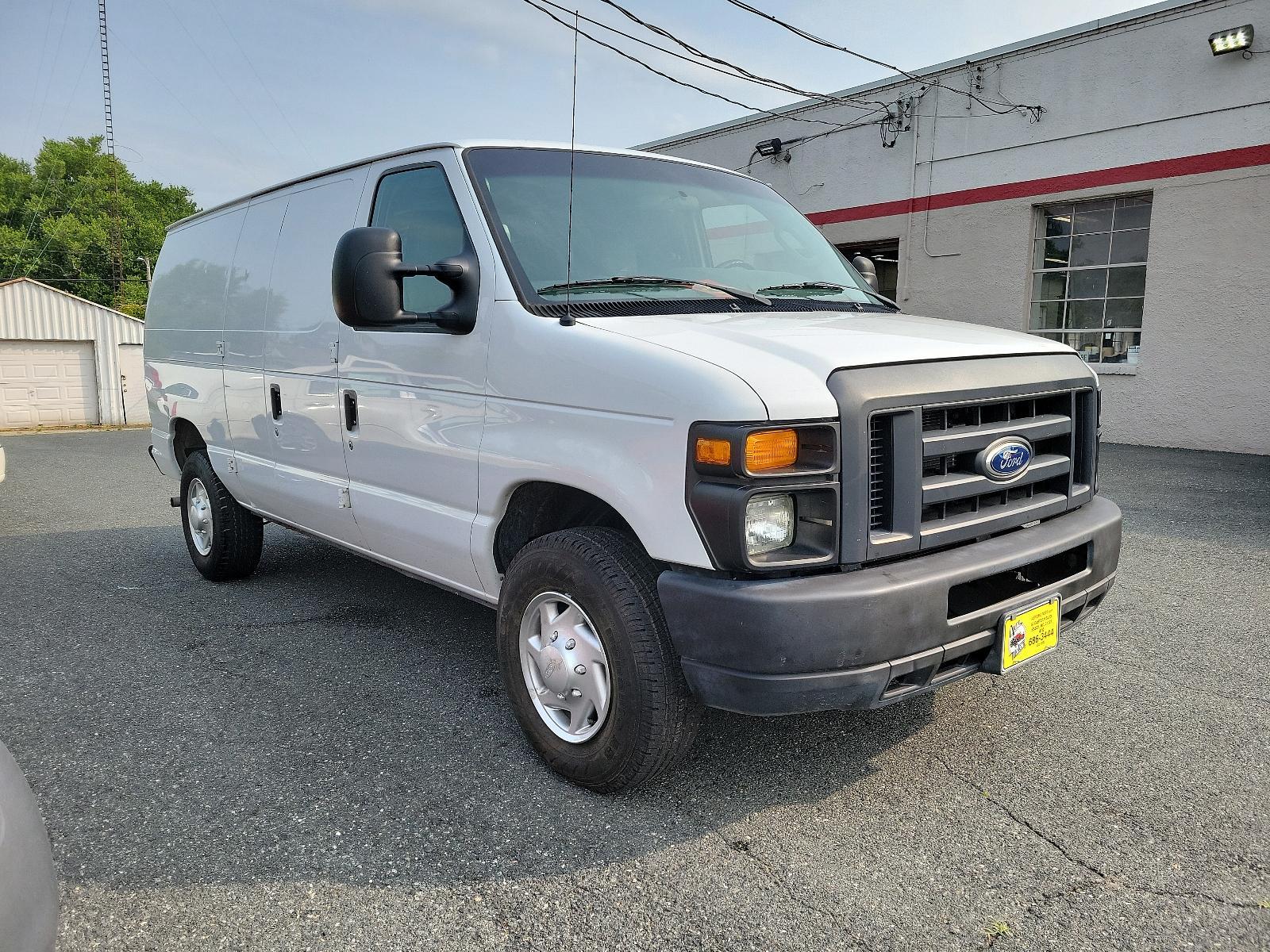 2014 Oxford White - YZ /Medium Flint - AE Ford Econoline Cargo Van Commercial (1FTNE2EW2ED) with an ENGINE: 4.6L EFI V8 FFV CAPABLE engine, located at 50 Eastern Blvd., Essex, MD, 21221, (410) 686-3444, 39.304367, -76.484947 - <p>Our durable 2014 Ford E-250 Econoline Commercial C<span style="color: var(--bs-card-color); font-weight: var(--bs-body-font-weight);">argo Van is shown in Oxford White. This time-tested workhorse is built on a rugged platform and is powered by a dependable 4.6 Liter V8 that offers 225hp and is co - Photo #2