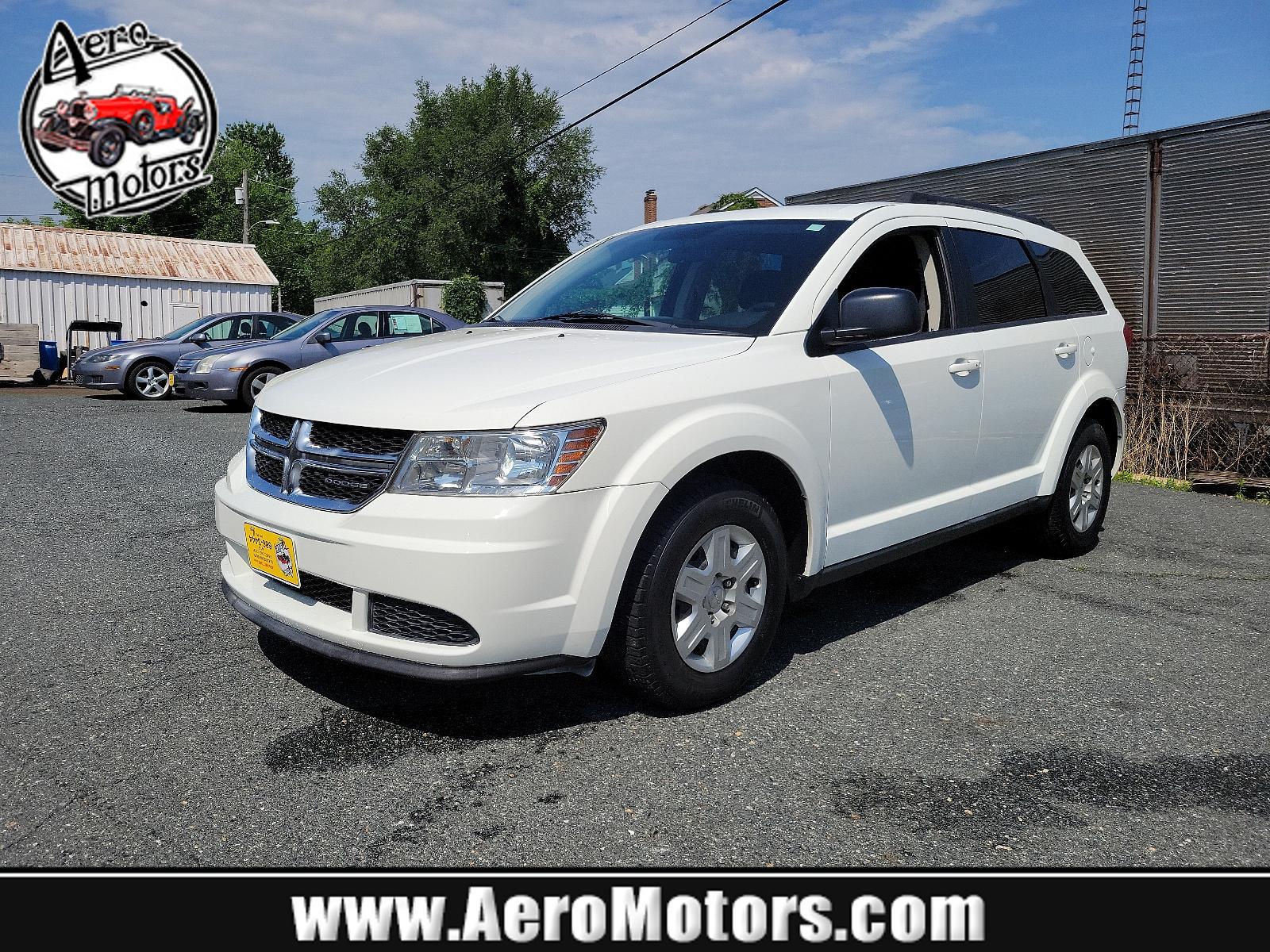 2011 White - PW3 /Black Interior - E5X9 Dodge Journey Express (3D4PG4FB3BT) with an 2.4L DOHC DUAL VVT 16-VALVE I4 ENGINE engine, located at 50 Eastern Blvd., Essex, MD, 21221, (410) 686-3444, 39.304367, -76.484947 - <p>Our attractive 2011 Dodge Journey Express Crossover is shown in White. Motived by our 2.4 Liter 4 Cylinder that offers 173hp connected to a 4 Speed AutoStick transmission for the ability to put it in Drive and forget or run through the gears with the flip of your wrist for that sports car feel. T - Photo #0