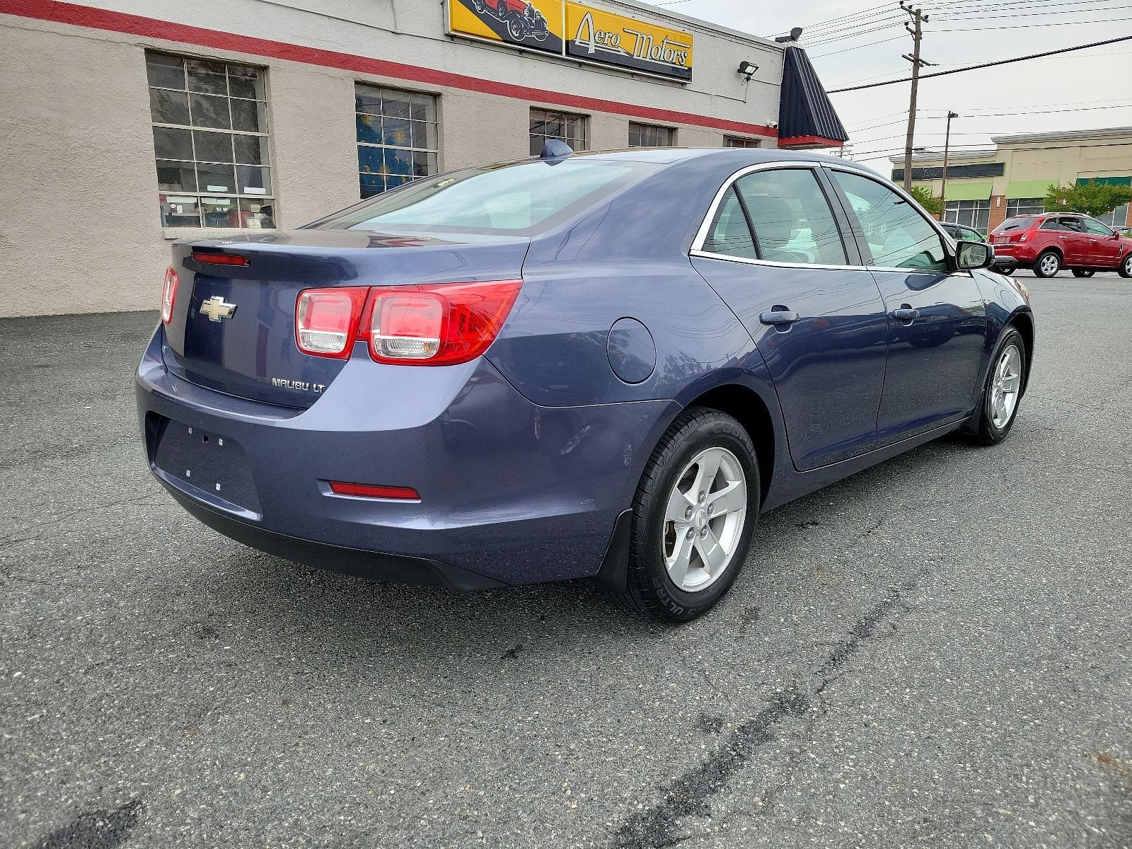 2014 Atlantis Blue Metallic - GWY /Jet Black/Titanium - AFG Chevrolet Malibu LT (1G11C5SLXEF) with an ENGINE, ECOTEC 2.5L DOHC 4-CYLINDER DI engine, located at 50 Eastern Blvd., Essex, MD, 21221, (410) 686-3444, 39.304367, -76.484947 - <p>Our 2014 Chevrolet Malibu 1LT Sedan shown in Atlantis Blue Metallic offers striking good looks, superb fuel efficiency, and awesome reliability! Powered by a 2.5 Liter Ecotec 4 Cylinder offering 197hp coupled to an advanced 6 Speed Automatic transmission providing top-notch function. Each swoop a - Photo #3