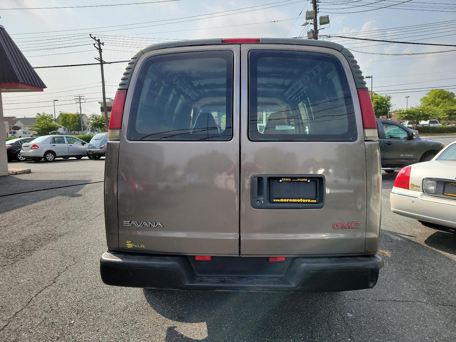 2001 Dark Bronzemist Metallic - 76U /Neutral - 52 GMC Savana Cargo Van (1GTFG25R611) with an 5.7L (350) SFI V8 VORTEC 5700 ENGINE engine, located at 50 Eastern Blvd., Essex, MD, 21221, (410) 686-3444, 39.304367, -76.484947 - <p>Look closely at our 2001 GMC Savana Cargo Van in Dark Bronze Mist Metallic and imagine the possibilities! Powered by a TurboCharged 5.7 Liter V8 that offers 255hp connected to a 4 Speed Automatic transmission. Driving our Rear Wheel Drive van proves to be a workhorse as it returns up to 18mpg on - Photo #4