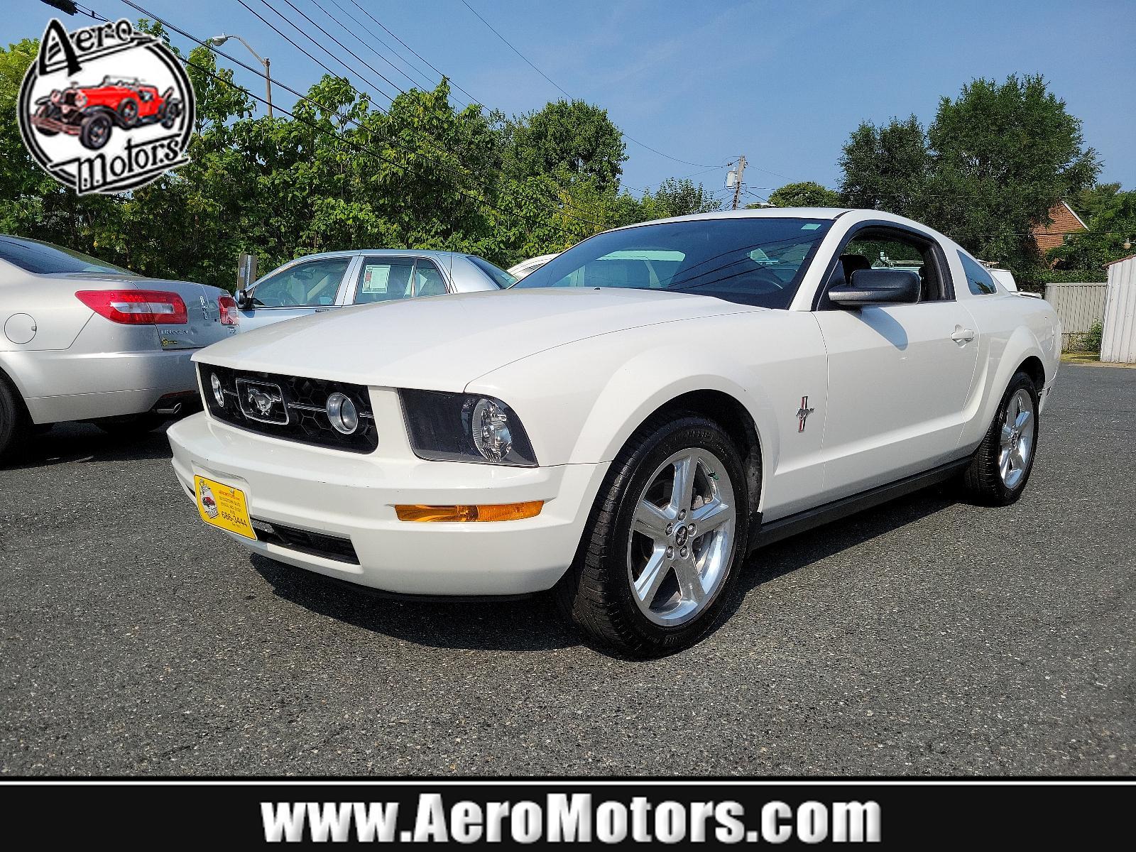 2008 Performance White - HP /Black/Chamois - 4 Ford Mustang Premium (1ZVHT80N785) with an 4.0L SOHC V6 ENGINE engine, located at 50 Eastern Blvd., Essex, MD, 21221, (410) 686-3444, 39.304367, -76.484947 - <p>Nothing says modern American sports car better than our 2008 Ford Mustang Premium. Powered by a 4.0 Liter V6 generating 210hp connected to an Automatic transmission. You can expect this Rear Wheel Drive coupe to earn you nearly 24mpg on the highway while delivering a sporty ride. You will surely - Photo #0