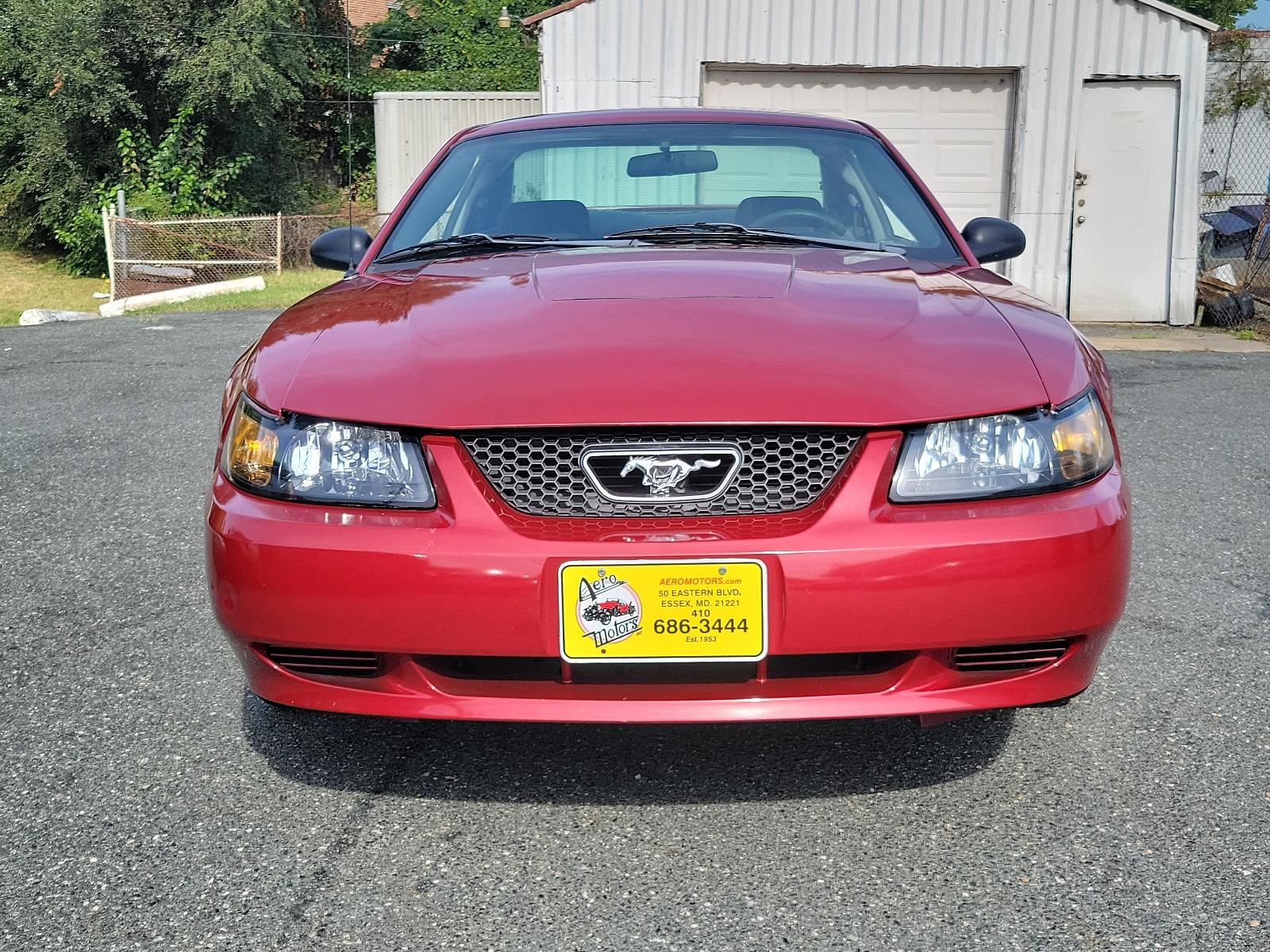 2003 Redfire Metallic - G2 /Dark Charcoal - W Ford Mustang Standard (1FAFP40473F) with an 3.8L SMPI V6 ENGINE engine, located at 50 Eastern Blvd., Essex, MD, 21221, (410) 686-3444, 39.304367, -76.484947 - Photo #1