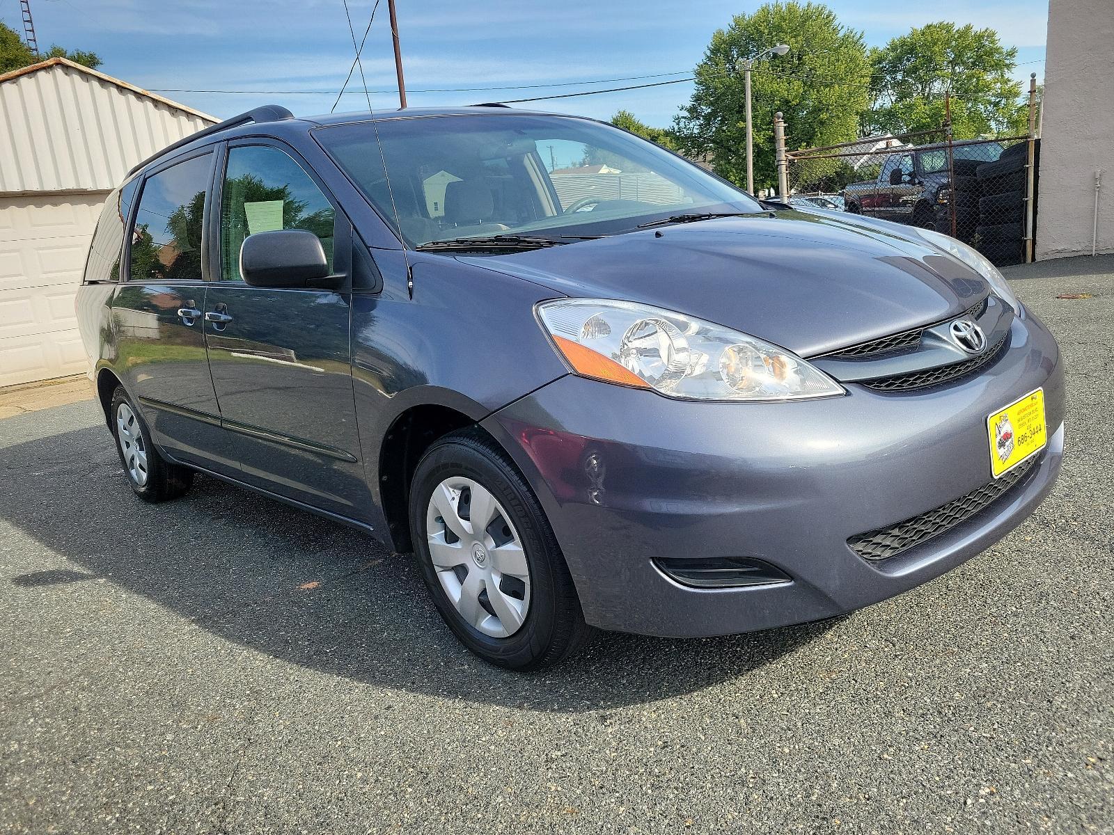 2008 Slate Metallic - 1F9 /Stone - 12 Toyota Sienna LE (5TDZK23C98S) with an 3.5L DOHC 24-valve VVT-i V6 engine w/electronic direct ignition engine, located at 50 Eastern Blvd., Essex, MD, 21221, (410) 686-3444, 39.304367, -76.484947 - Discover the perfect blend of style, reliability, and adaptability with this 2008 Toyota Sienna. Coated in an attractive shade of blue, this minivan boasts a timeless design that appears just as sleek and modern today. While the interior color isn't specified, rest assured that Toyota's dedication t - Photo #2
