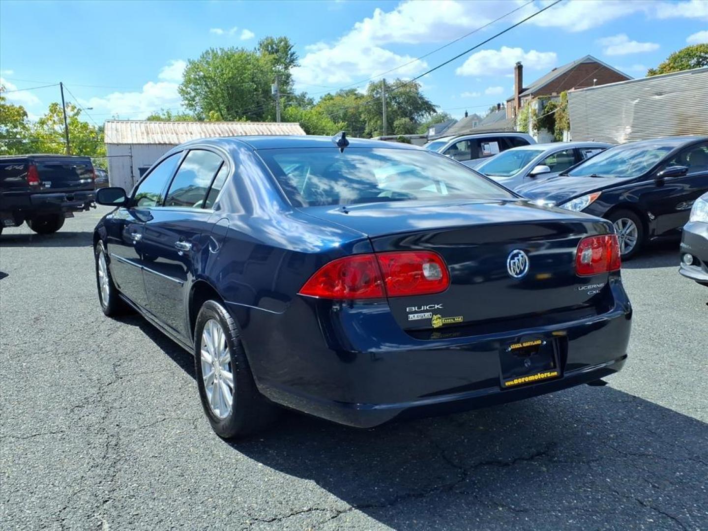 2009 Blue Buick Lucerne CXL Special Edition (1G4HD57M59U) with an 3.9L 3.9L Flex Fuel V6 227hp 237ft. lbs. Fuel Injected engine, 4-Speed Automatic transmission, located at 50 Eastern Blvd., Essex, MD, 21221, (410) 686-3444, 39.304367, -76.484947 - Photo#2