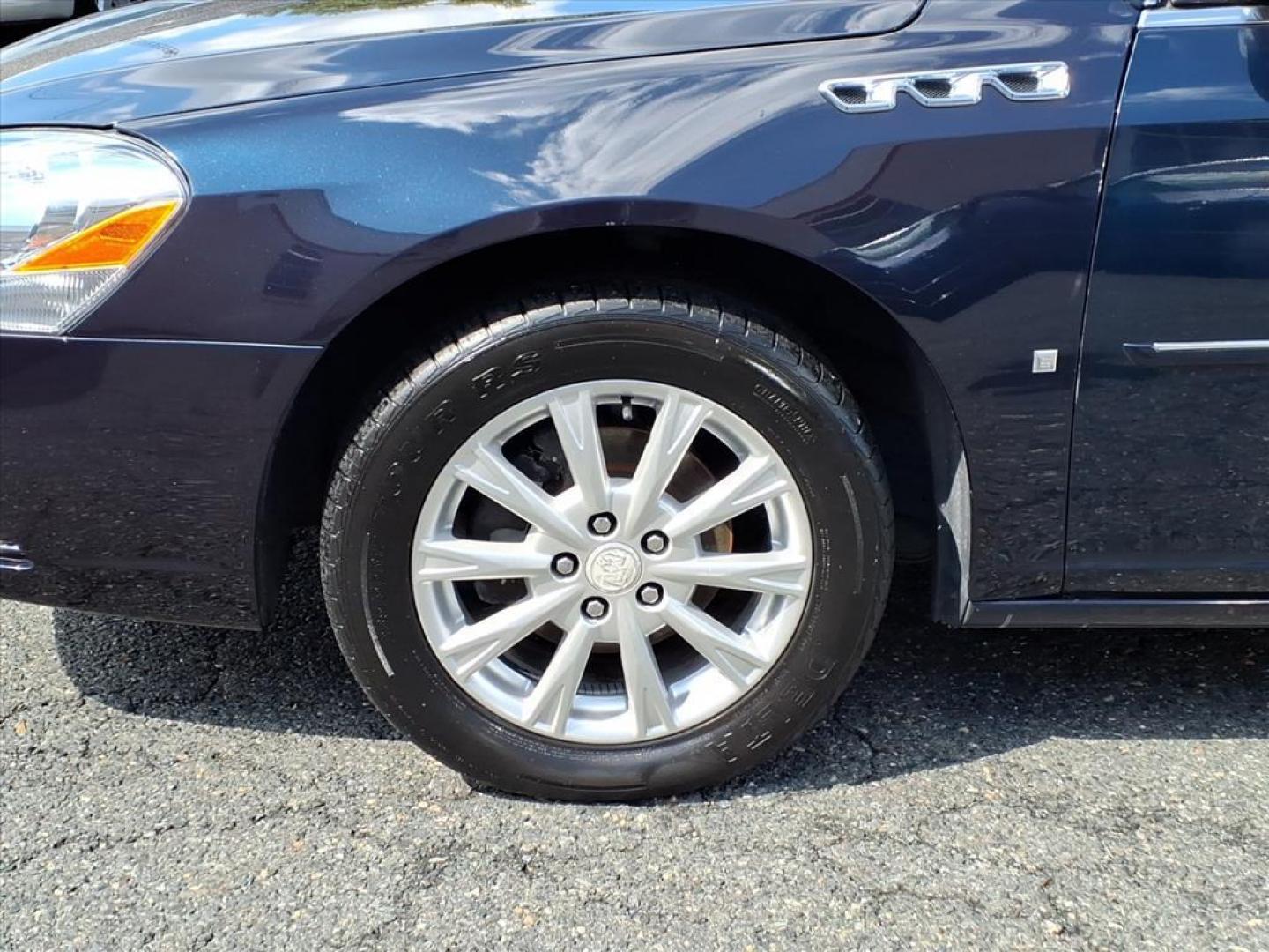 2009 Blue Buick Lucerne CXL Special Edition (1G4HD57M59U) with an 3.9L 3.9L Flex Fuel V6 227hp 237ft. lbs. Fuel Injected engine, 4-Speed Automatic transmission, located at 50 Eastern Blvd., Essex, MD, 21221, (410) 686-3444, 39.304367, -76.484947 - Photo#8
