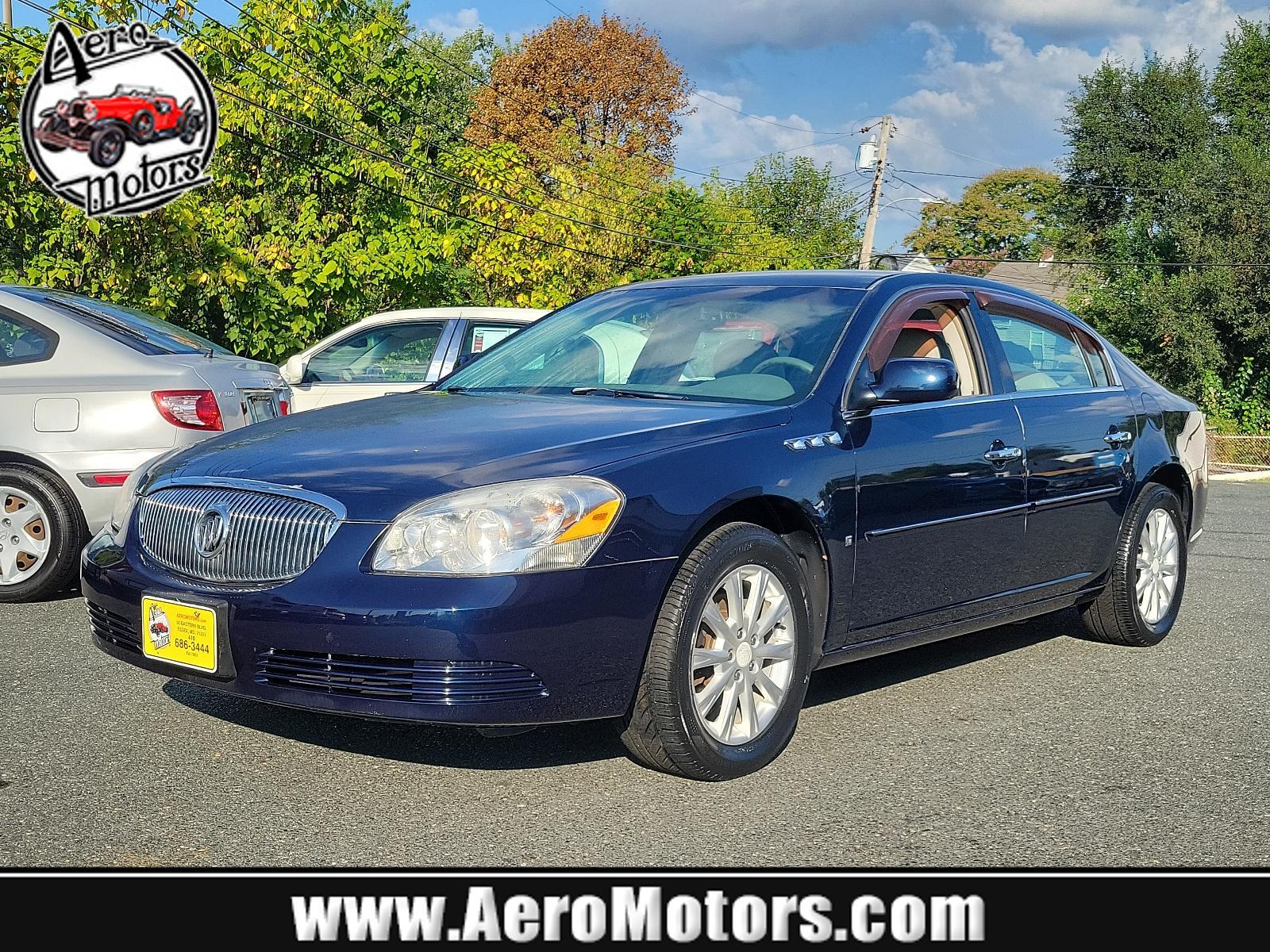 2009 Ming Blue Metallic - 25U /Titanium - 832 Buick Lucerne CXL (1G4HD57M59U) with an ENGINE, 3.9L V6 SFI FLEXFUEL engine, located at 50 Eastern Blvd., Essex, MD, 21221, (410) 686-3444, 39.304367, -76.484947 - <p>Imagine yourself behind the wheel of this 2009 Buick Lucerne CXL Sedan presented in Ming Blue Metallic! Powered by a 3.9 Liter V6 generating 227hp connected to a 4 Speed Automatic transmission. This Front Wheel Drive combination earns you near 27mpg on the highway as it offers you a smooth, agile - Photo #0