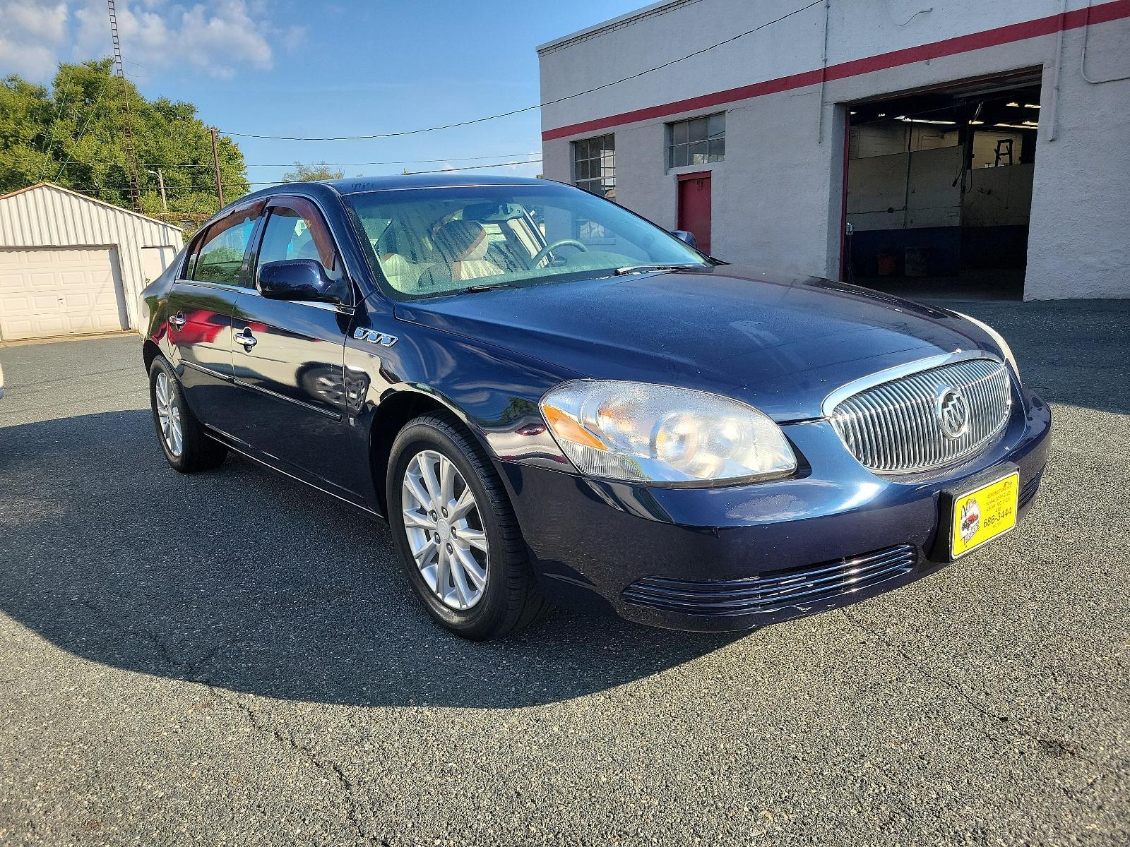 2009 Ming Blue Metallic - 25U /Titanium - 832 Buick Lucerne CXL (1G4HD57M59U) with an ENGINE, 3.9L V6 SFI FLEXFUEL engine, located at 50 Eastern Blvd., Essex, MD, 21221, (410) 686-3444, 39.304367, -76.484947 - <p>Imagine yourself behind the wheel of this 2009 Buick Lucerne CXL Sedan presented in Ming Blue Metallic! Powered by a 3.9 Liter V6 generating 227hp connected to a 4 Speed Automatic transmission. This Front Wheel Drive combination earns you near 27mpg on the highway as it offers you a smooth, agile - Photo #2