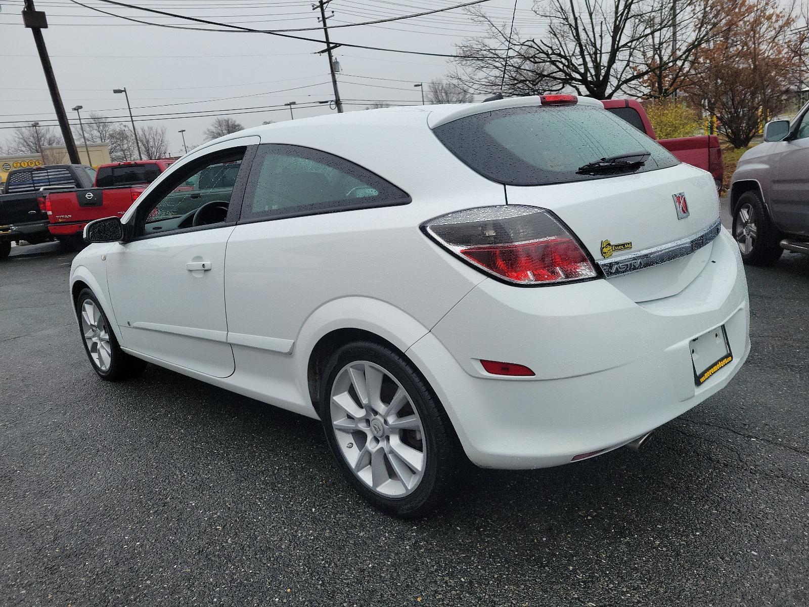 2008 Arctic White - 10U /Charcoal - 80X Saturn Astra XR (W08AT271X85) with an ENGINE, 1.8L VARIABLE VALVE TIMING DOHC 4-CYLINDER engine, located at 50 Eastern Blvd., Essex, MD, 21221, (410) 686-3444, 39.304367, -76.484947 - Immerse yourself in the driving delight and comfort with our 2008 Saturn Astra XR 3dr HB XR. Clad in a majestic Arctic White - 10U exterior coupled with a sophisticated Charcoal - 80X interior, this model exudes elegance and refinement. Under the hood lies a potent 1.8L Variable Valve Timing DOHC 4- - Photo #5