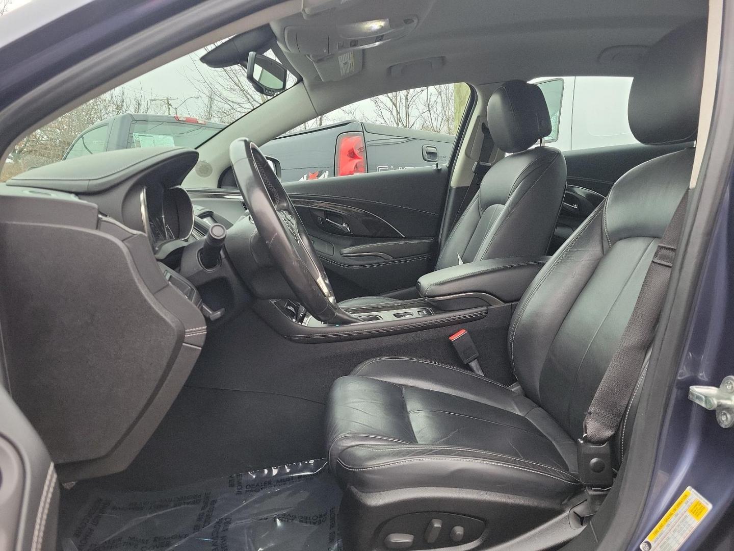 2014 Atlantis Blue Metallic - GWY /Ebony - H0Y Buick LaCrosse Leather (1G4GB5G3XEF) with an ENGINE, 3.6L SIDI DOHC V6 VVT engine, located at 50 Eastern Blvd., Essex, MD, 21221, (410) 686-3444, 39.304367, -76.484947 - Experience the epitome of luxury and performance with our stunning 2014 Buick LaCrosse Leather 4dr Sedan. Rising above the ordinary with an eye-catching Atlantis Blue Metallic exterior, this car is a proud testament to Buick's classic aesthetics. Complementing the beautiful exterior is an Ebony inte - Photo#12