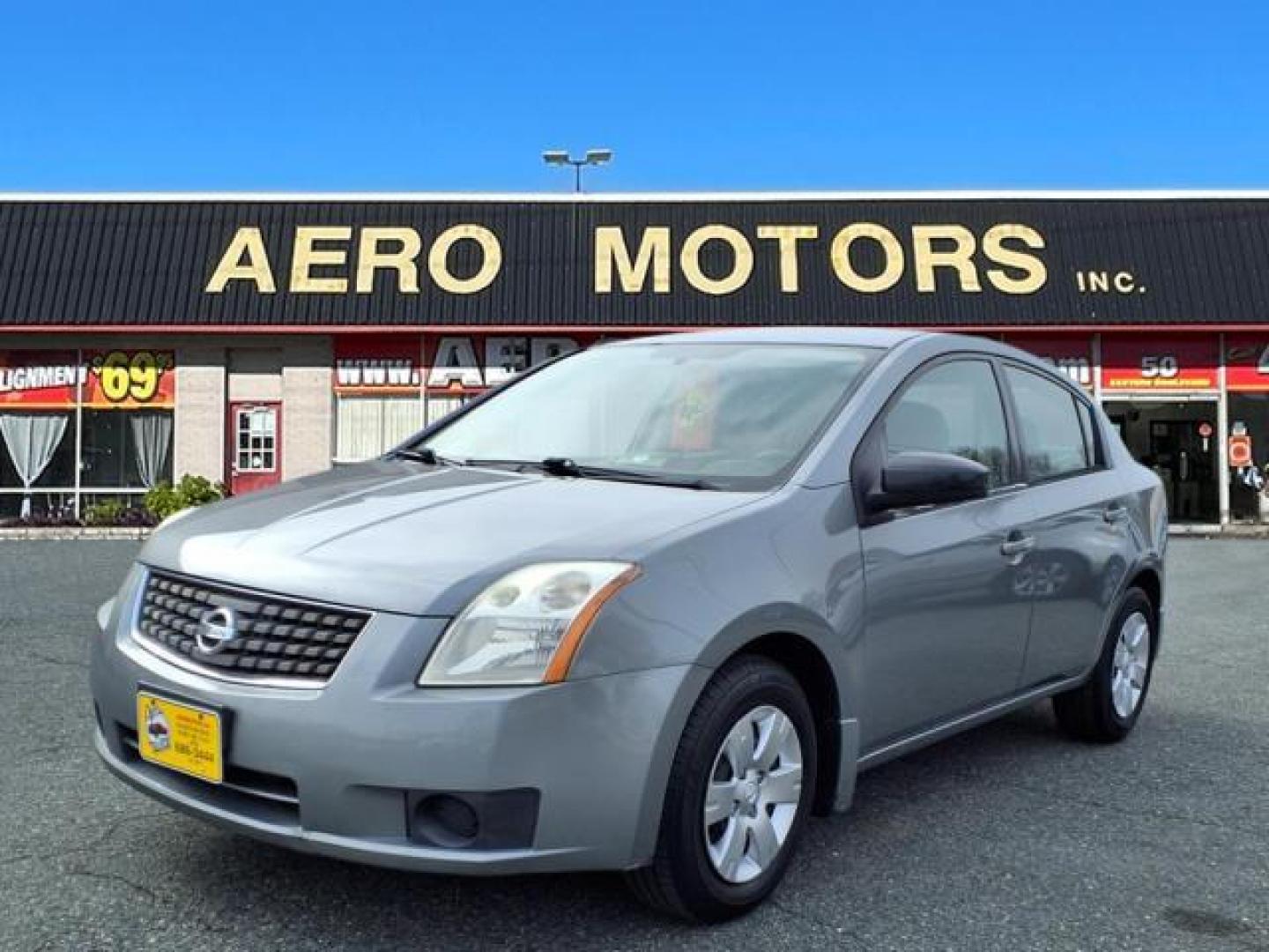 2007 Silver Nissan Sentra 2.0 (3N1AB61E77L) with an 2.0L 2.0L I4 140hp 147ft. lbs. Sequential-Port F.I. engine, CVT transmission, located at 50 Eastern Blvd., Essex, MD, 21221, (410) 686-3444, 39.304367, -76.484947 - Photo#0