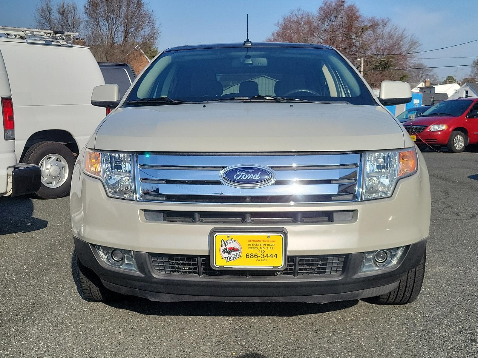 2007 Light Sage Metallic - NH /Charcoal - W Ford Edge SEL PLUS (2FMDK49C37B) with an 3.5L V6 DURATEC ENGINE engine, located at 50 Eastern Blvd., Essex, MD, 21221, (410) 686-3444, 39.304367, -76.484947 - Experience the perfect blend of convenience, style, and power with our 2007 Ford Edge SEL PLUS awd 4dr sel plus edition. Exuding a classic tan exterior, this midsize SUV is powered by a 3.5l v6 duratec engine which delivers an impressive performance with superb efficiency. Its all-wheel-drive capabi - Photo #1