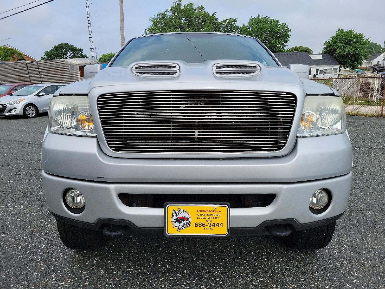 2007 Silver Metallic - YN /Black - B Ford F-150 FX4 (1FTPW14557F) with an 5.4L 24-VALVE EFI V8 ENGINE engine, located at 50 Eastern Blvd., Essex, MD, 21221, (410) 686-3444, 39.304367, -76.484947 - Experience the power and versatility of a 2007 Ford F-150 FX4. Equipped with a robust 5.4L 24-valve EFI V8 engine, this 4WD Supercrew 139" FX4 model perfectly pairs formidable performance with durability. The exterior in Silver Metallic - YN exudes sophistication, while the interior in Black - B cre - Photo #1