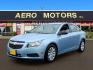 2011 Ice Blue Metallic Chevrolet Cruze LS (1G1PC5SH7B7) with an 1.8L 4 Cylinder Sequential-Port F.I. engine, Automatic transmission, located at 50 Eastern Blvd., Essex, MD, 21221, (410) 686-3444, 39.304367, -76.484947 - Photo#0