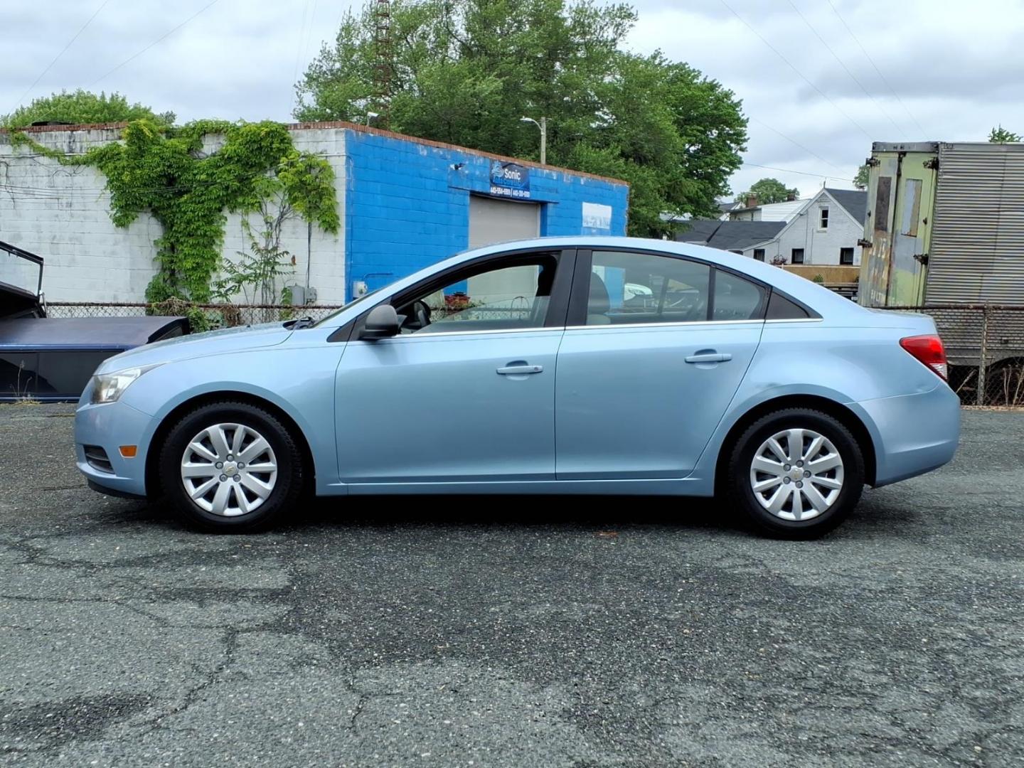 2011 Ice Blue Metallic Chevrolet Cruze LS (1G1PC5SH7B7) with an 1.8L 4 Cylinder Sequential-Port F.I. engine, Automatic transmission, located at 50 Eastern Blvd., Essex, MD, 21221, (410) 686-3444, 39.304367, -76.484947 - Photo#1